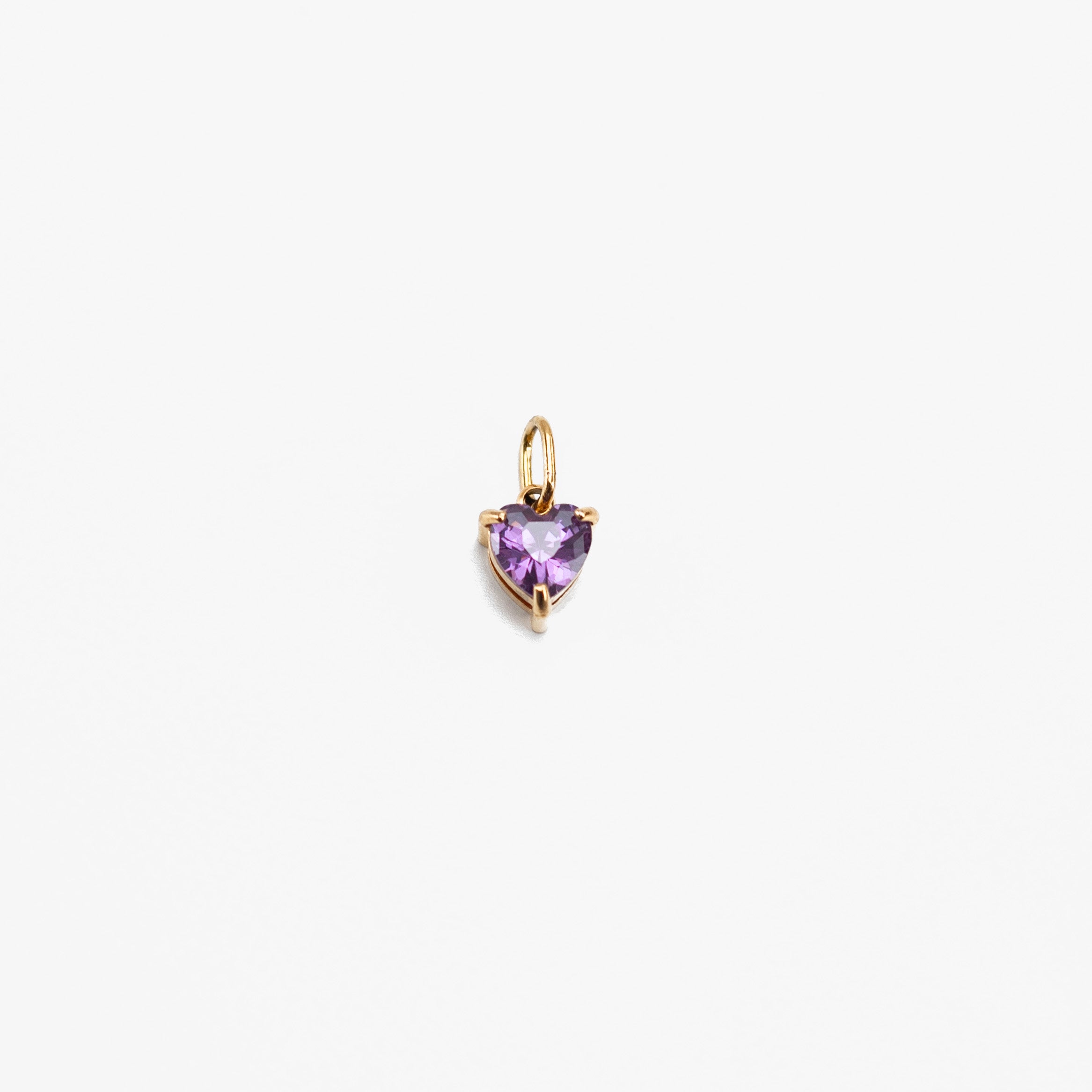 Birthstone Heart - Gold - Image 3