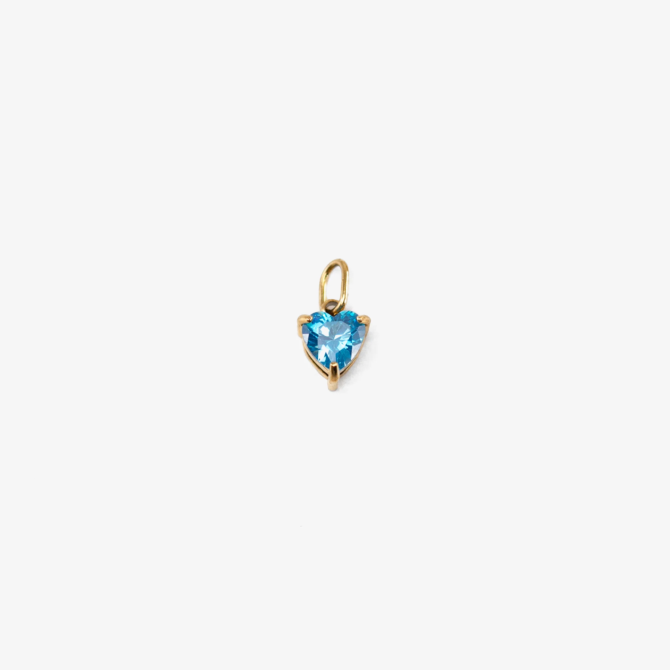 Birthstone Heart - Gold - Image 4