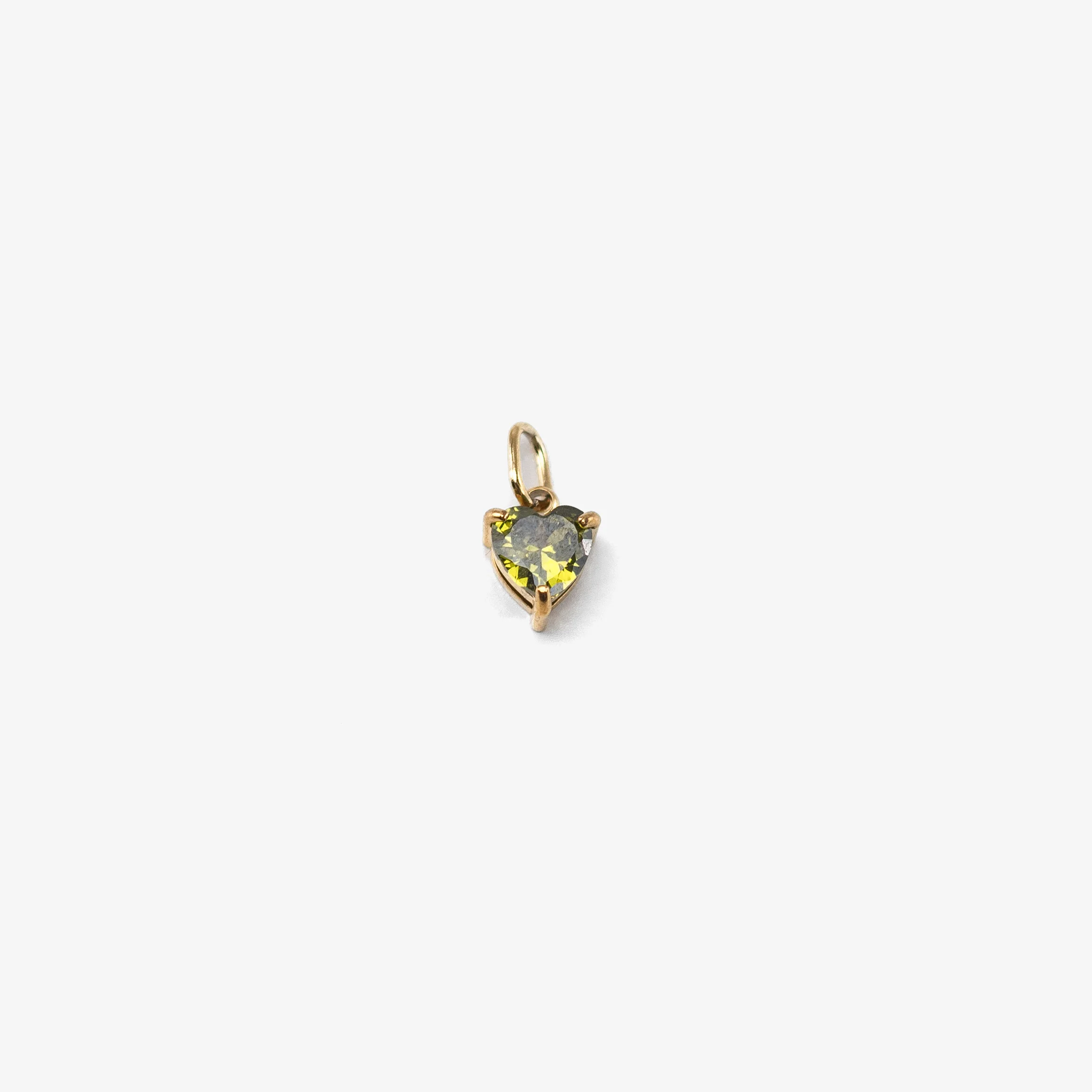 Birthstone Heart - Gold - Image 9