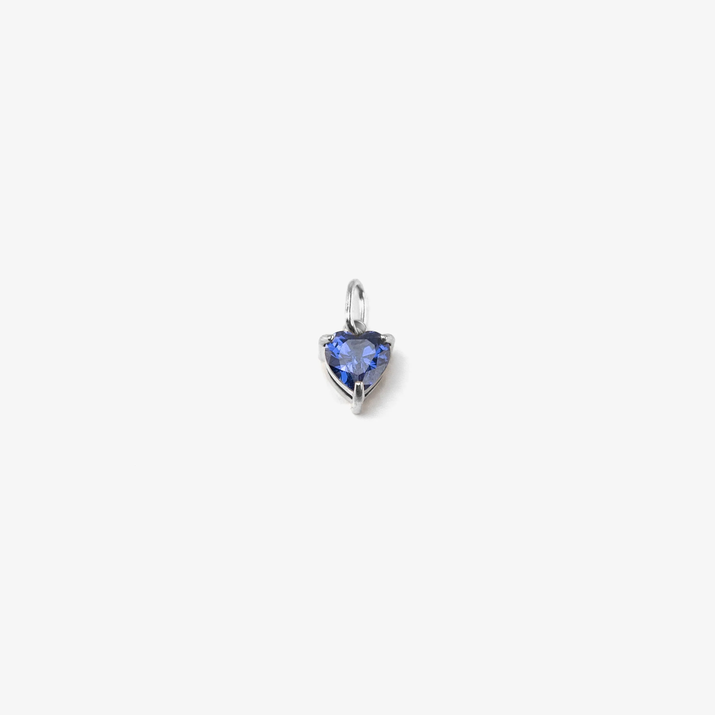 Birthstone Heart - Silver - Image 13