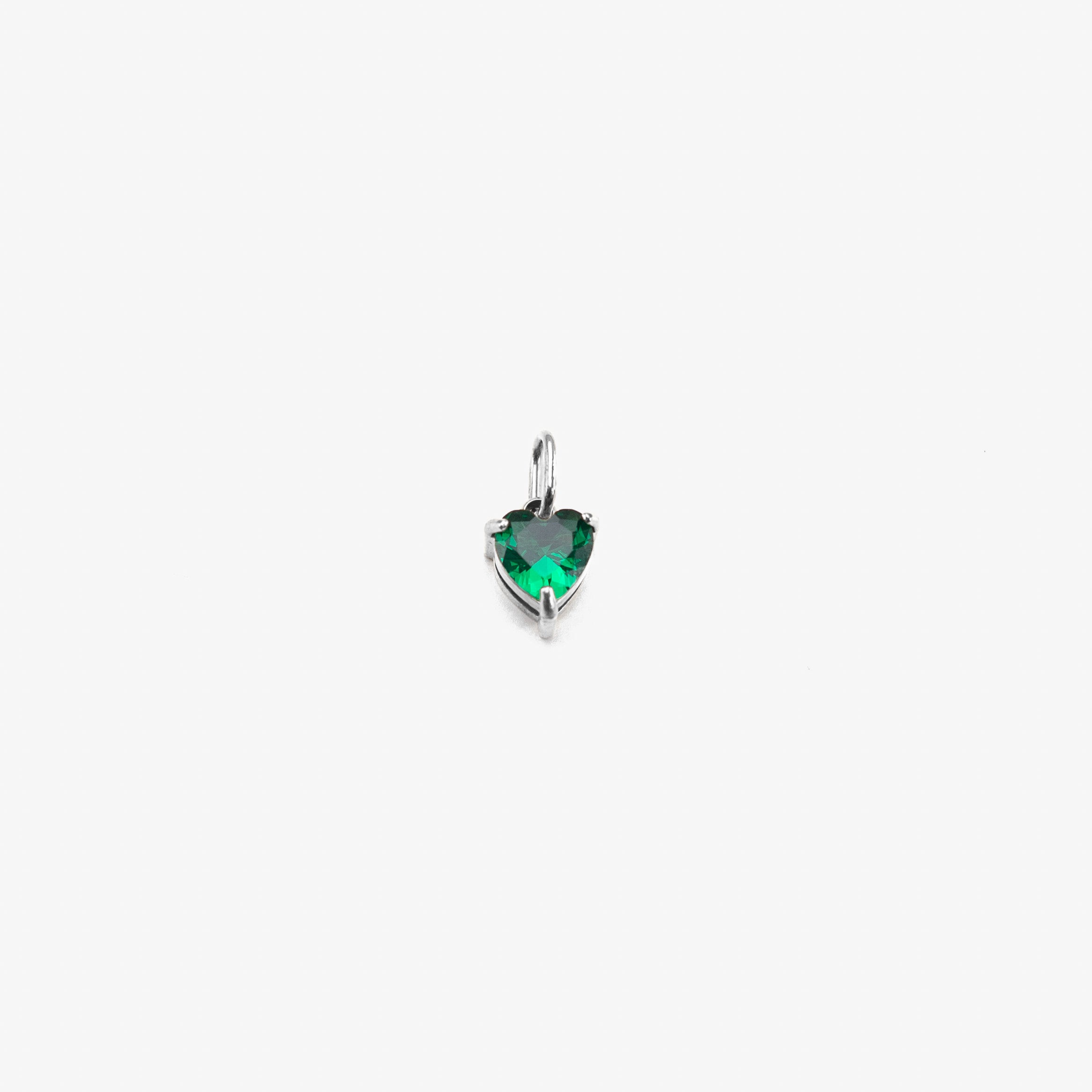 Birthstone Heart - Silver - Image 6