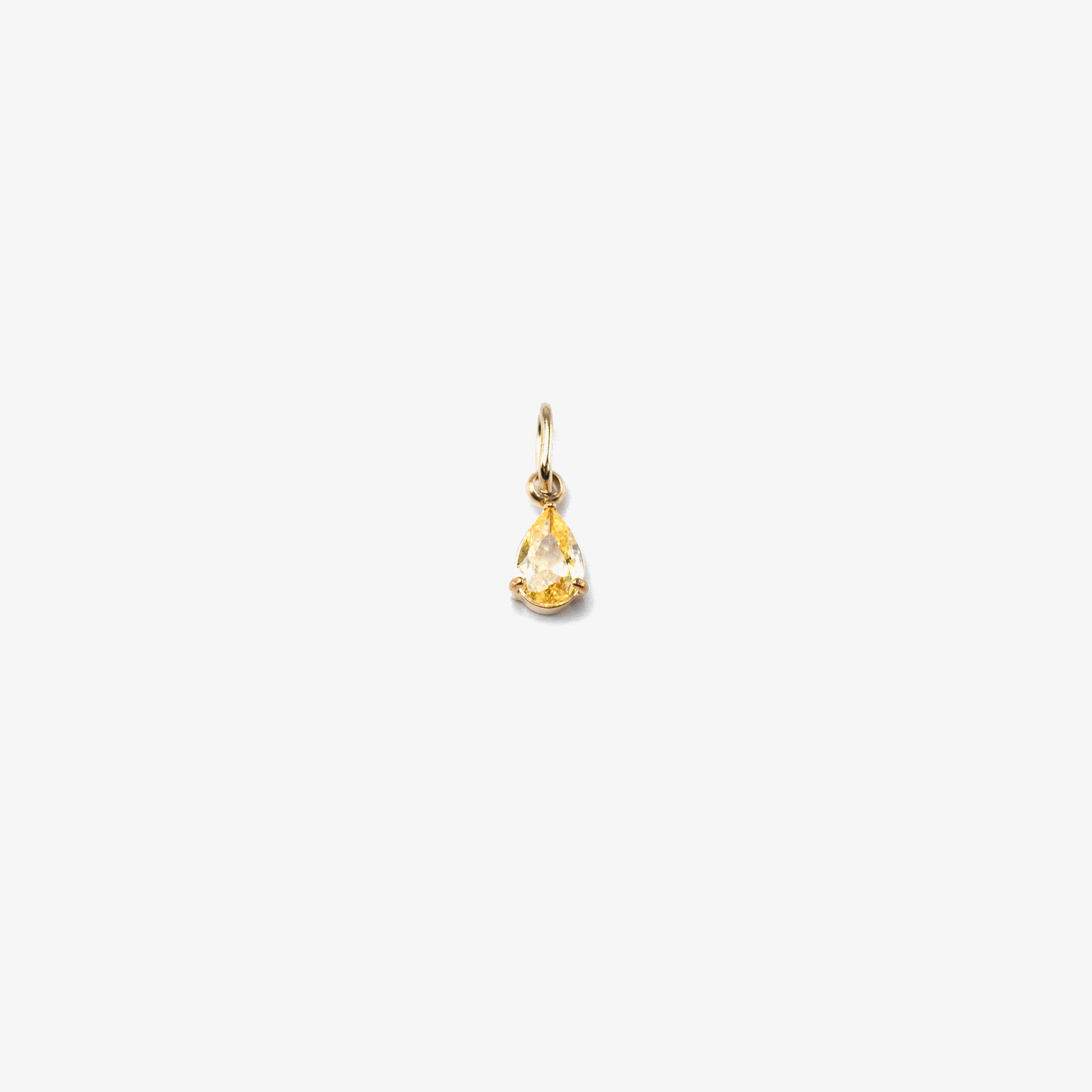 Birthstone Pear - Gold - Image 12