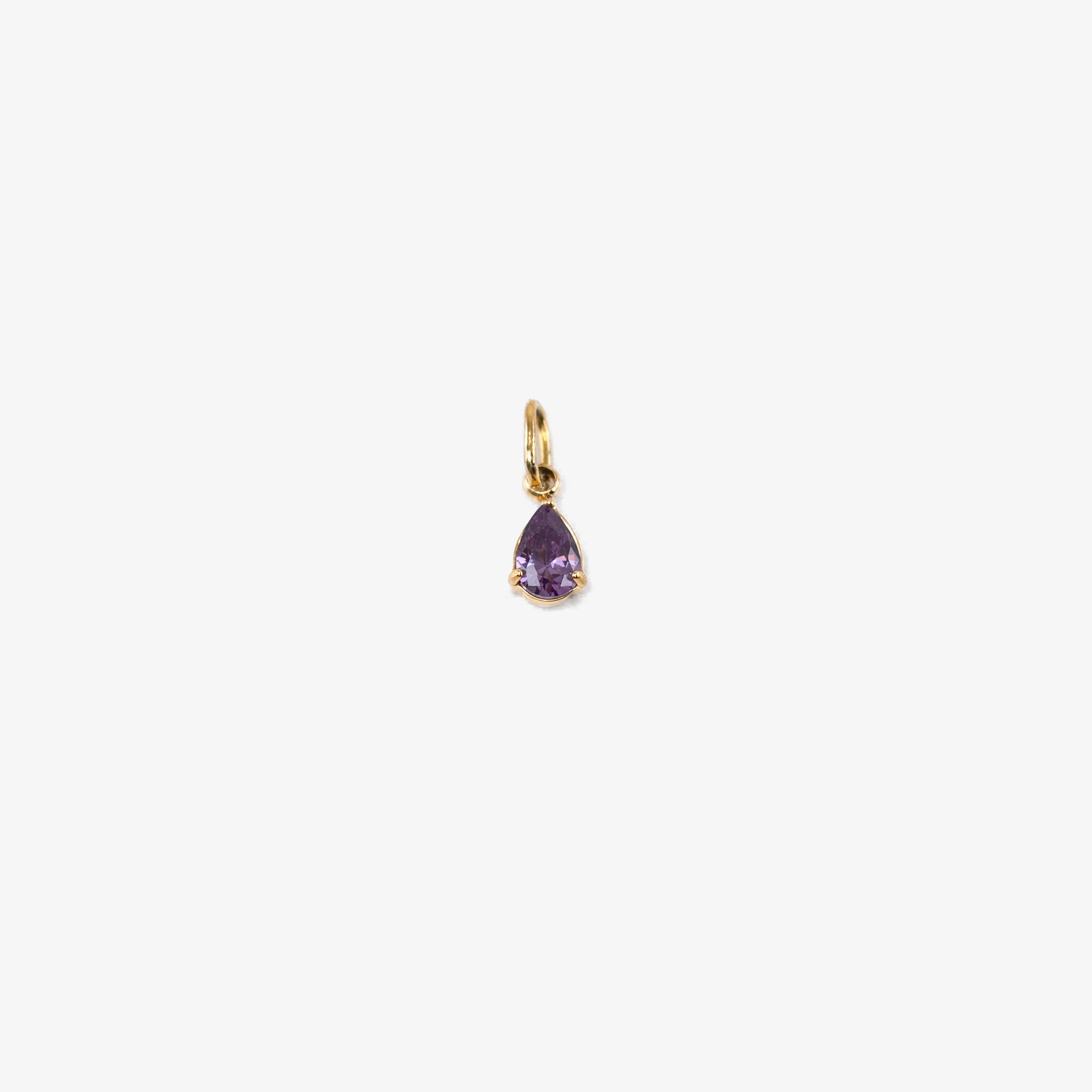 Birthstone Pear - Gold - Image 3