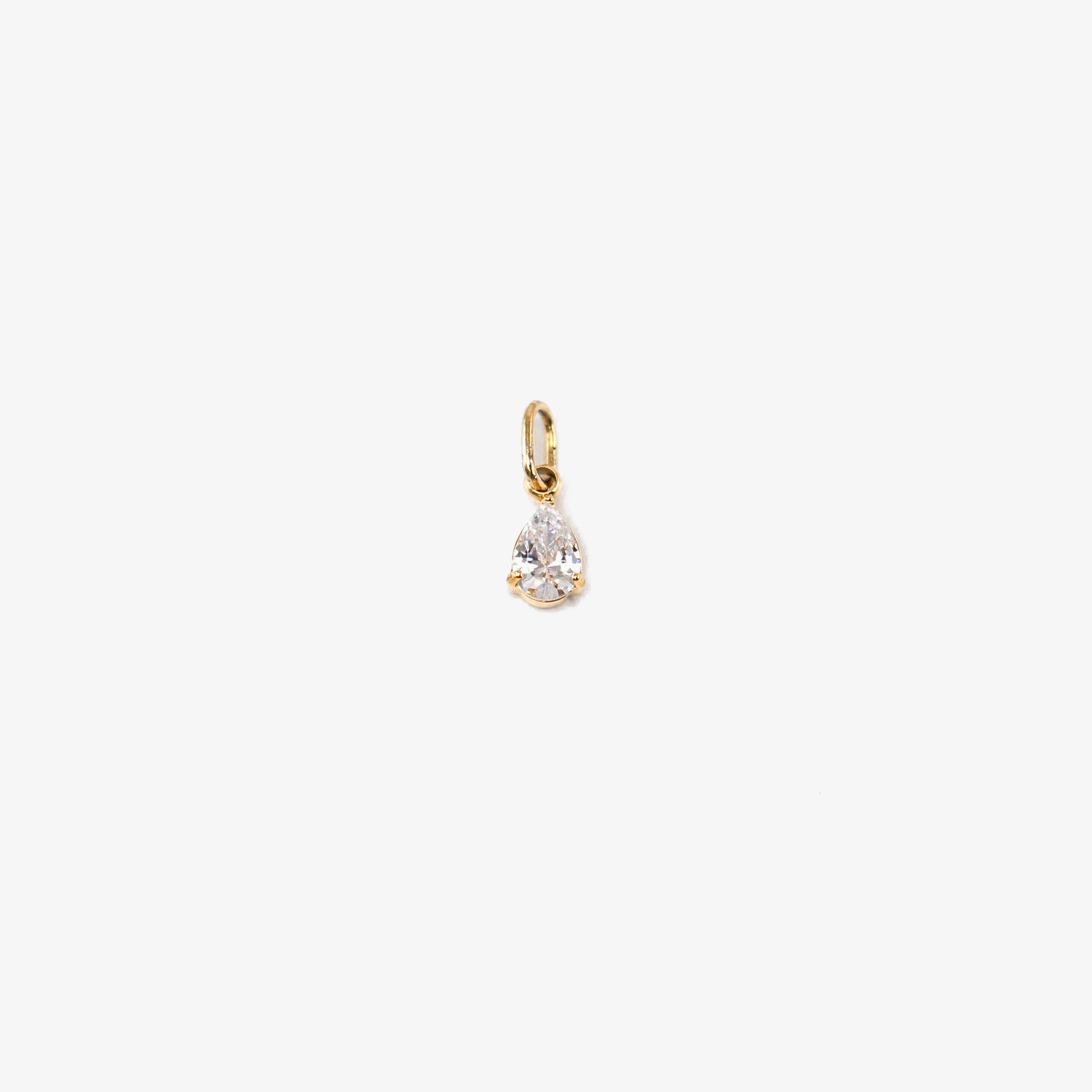 Birthstone Pear - Gold - Image 5