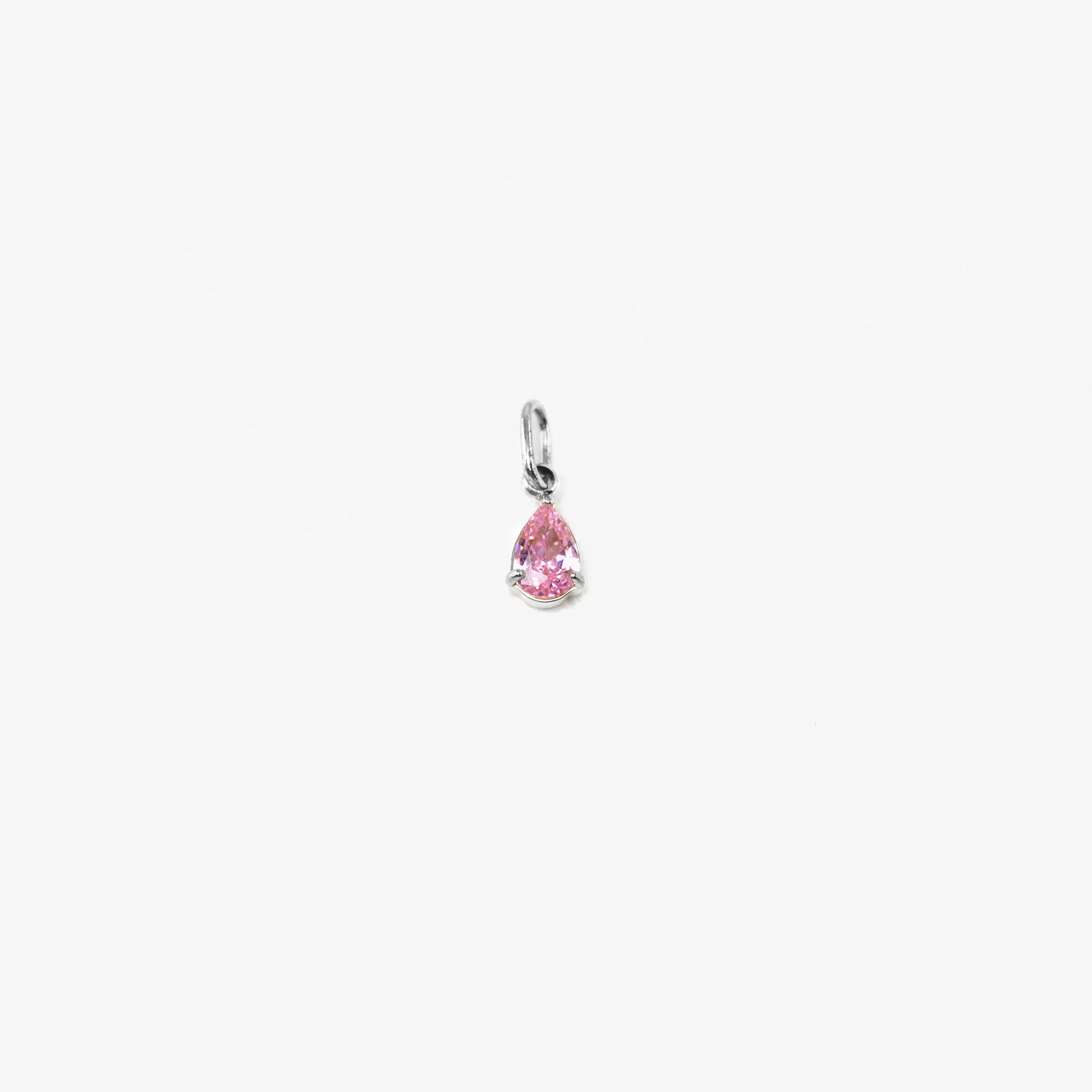 Birthstone Pear - Silver - Image 11