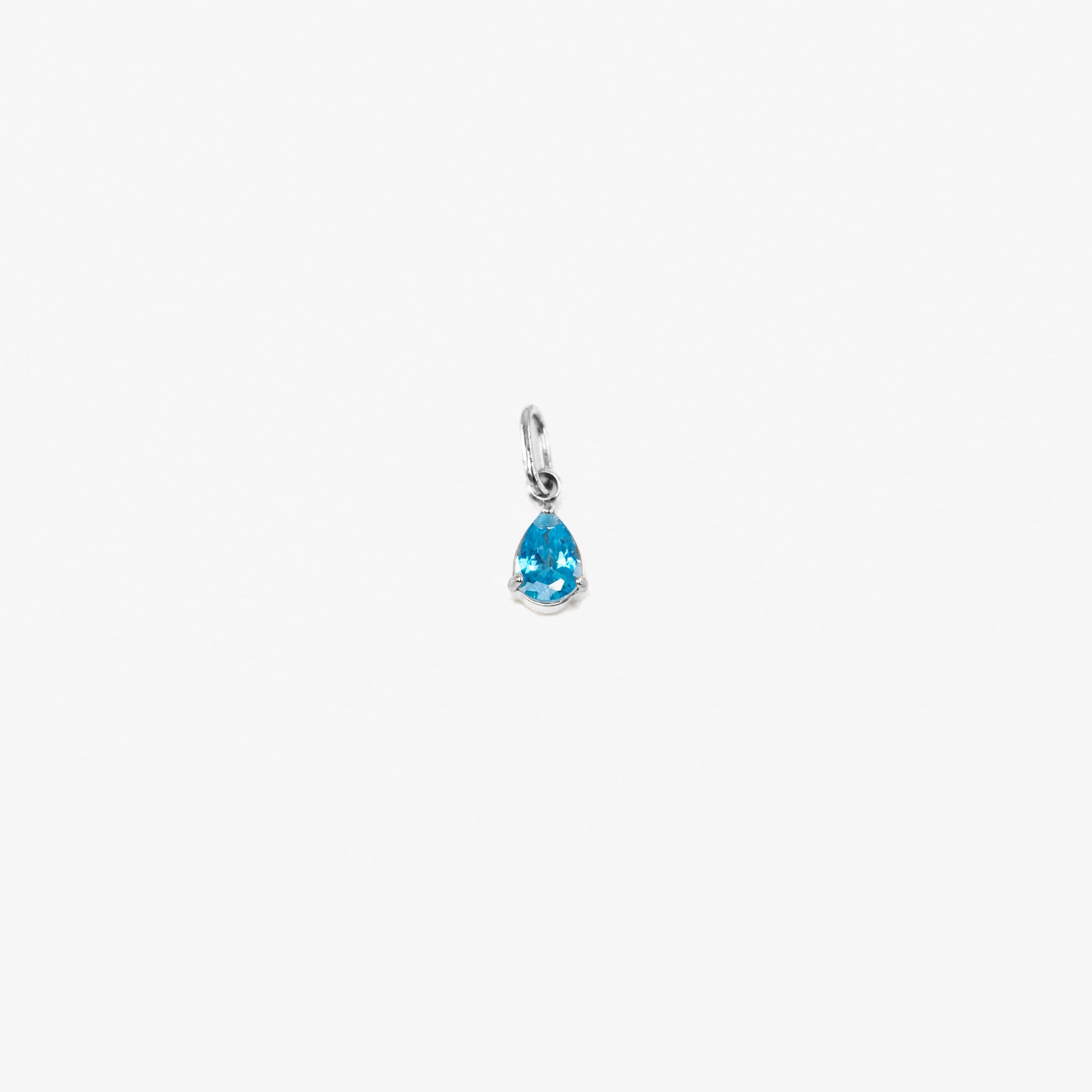 Birthstone Pear - Silver - Image 4