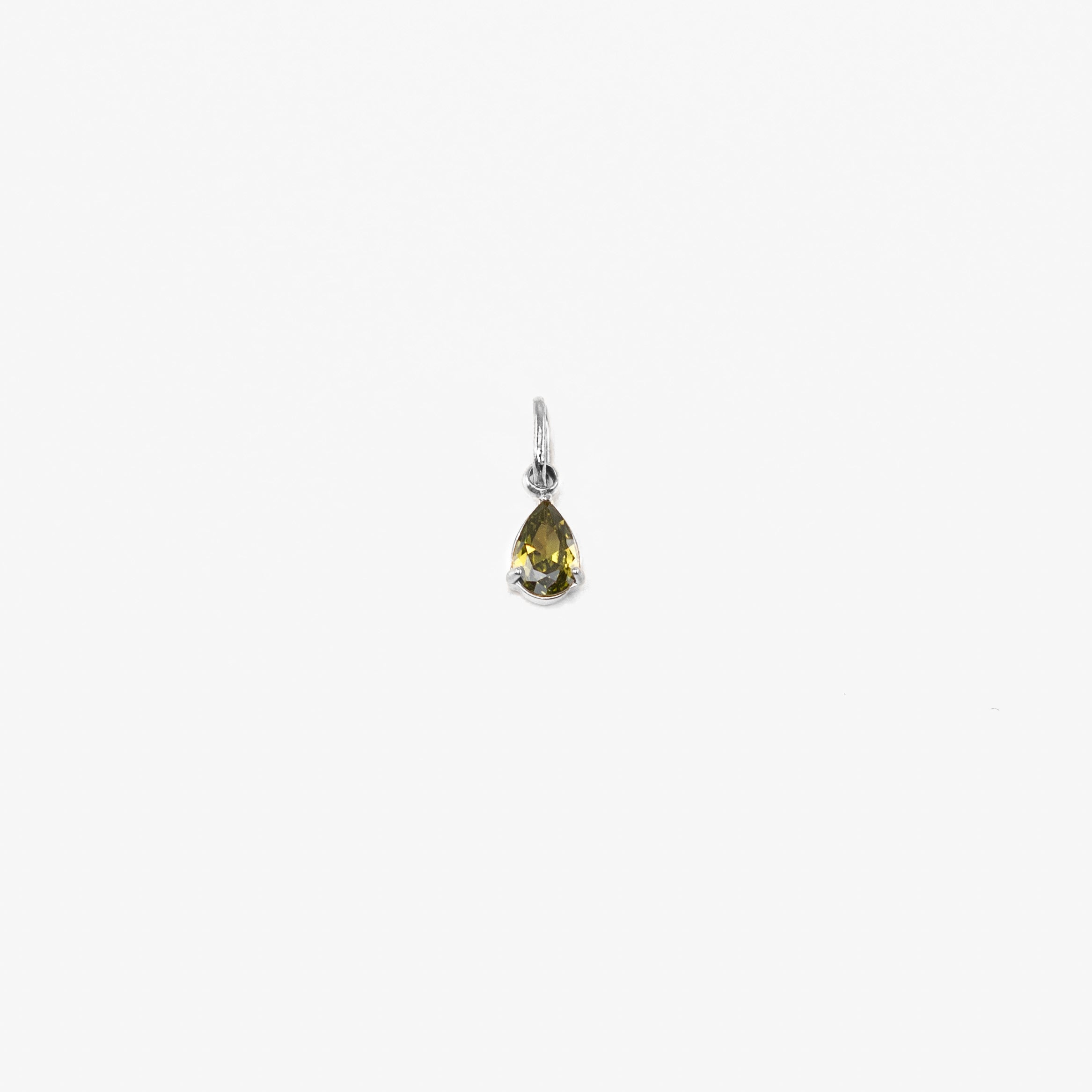Birthstone Pear - Silver - Image 9