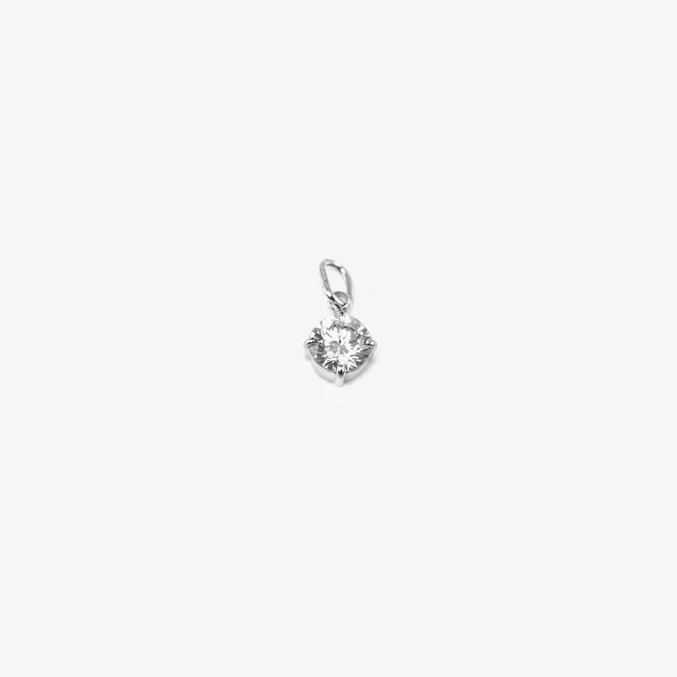 Birthstone Round - Silver - Image 5