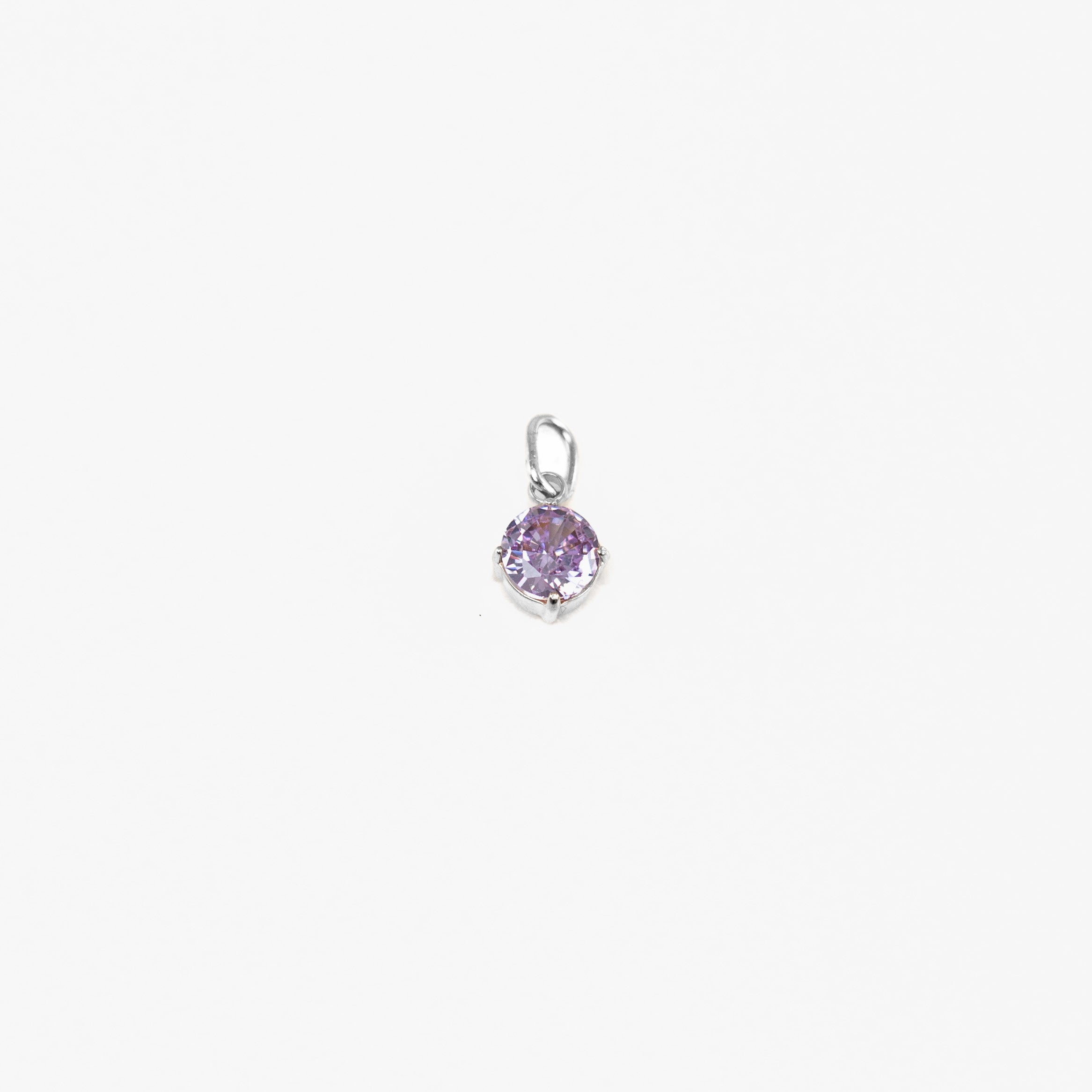 Birthstone Round - Silver - Image 7