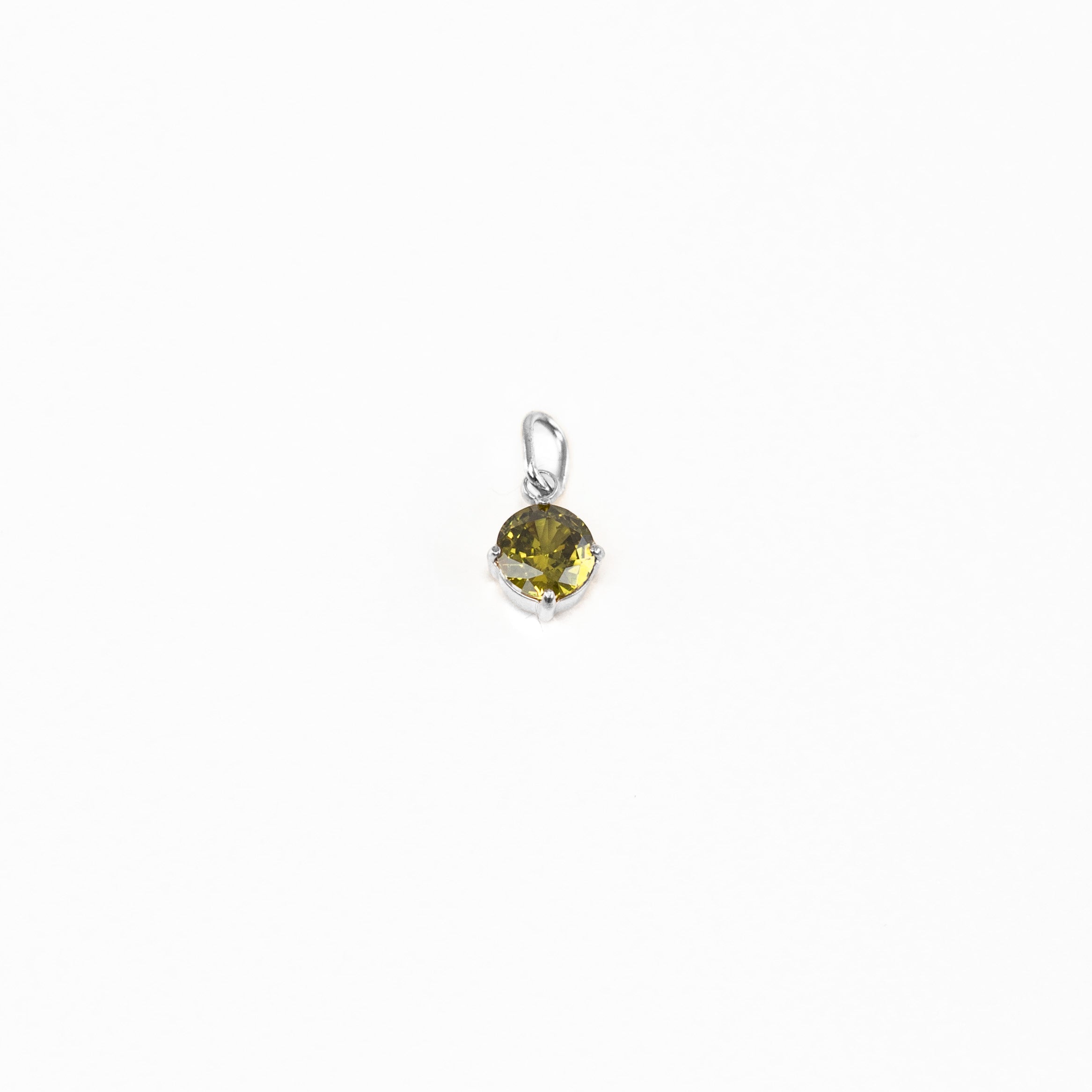 Birthstone Round - Silver - Image 9