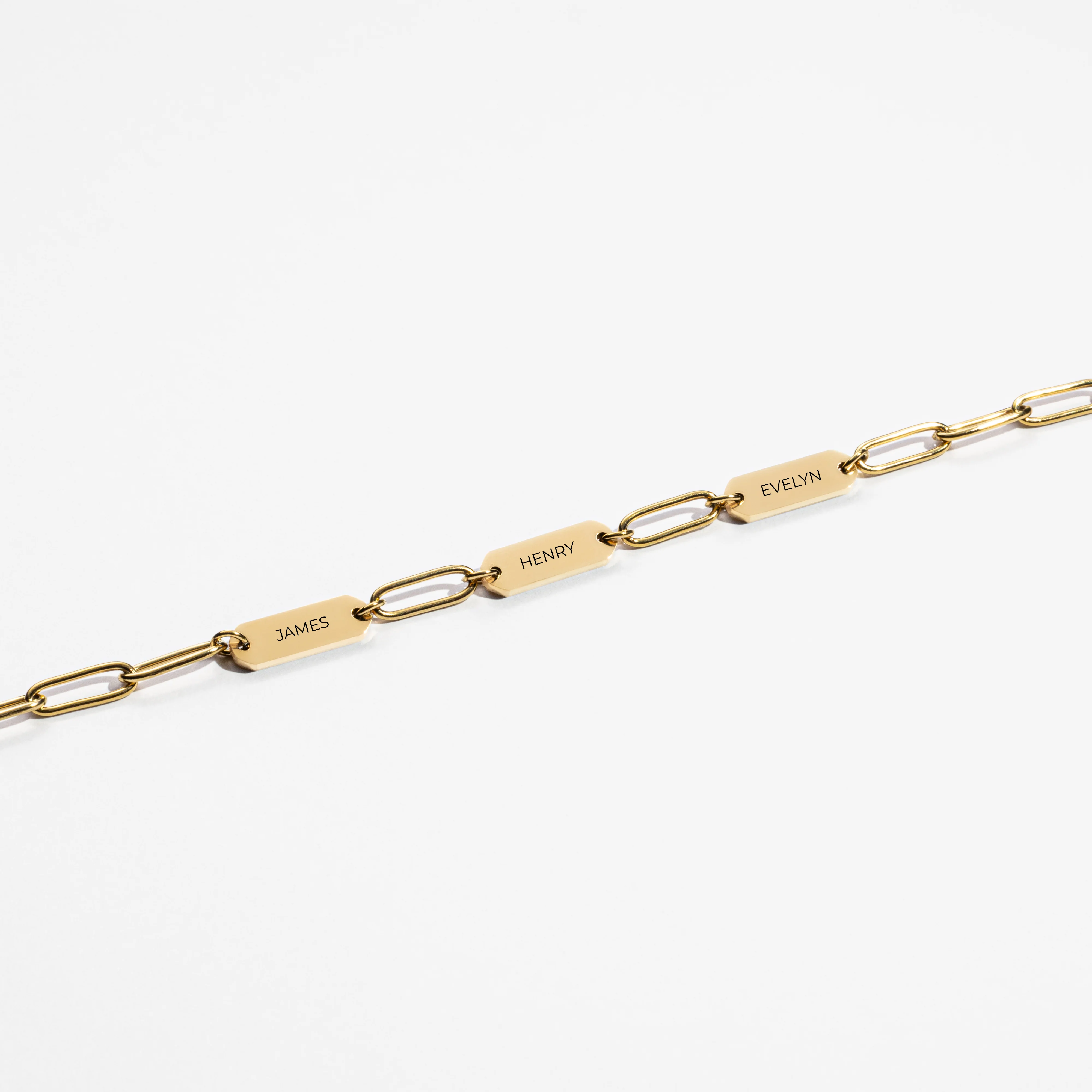 Bracelet Clip 3 Plates - Gold - Image 3