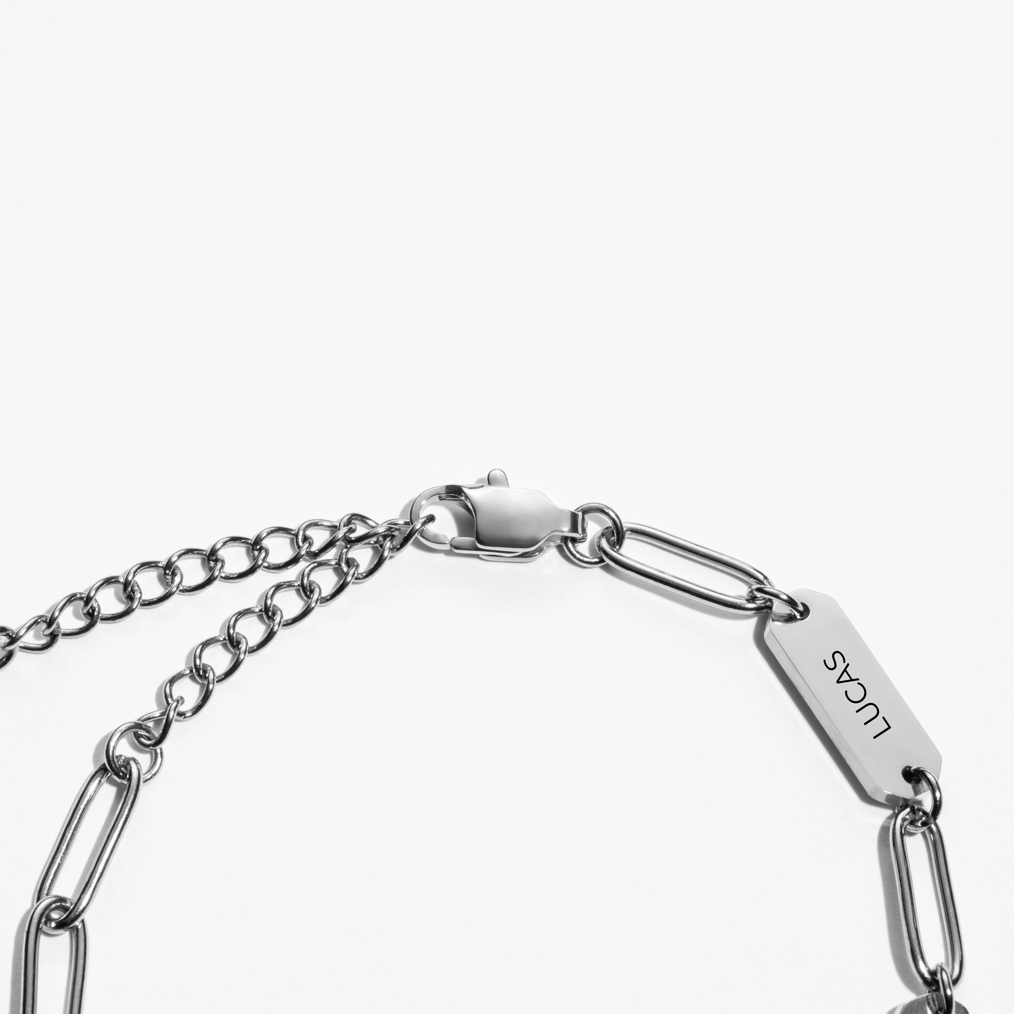 Bracelet Clip 3 Plates - Silver - Image 4