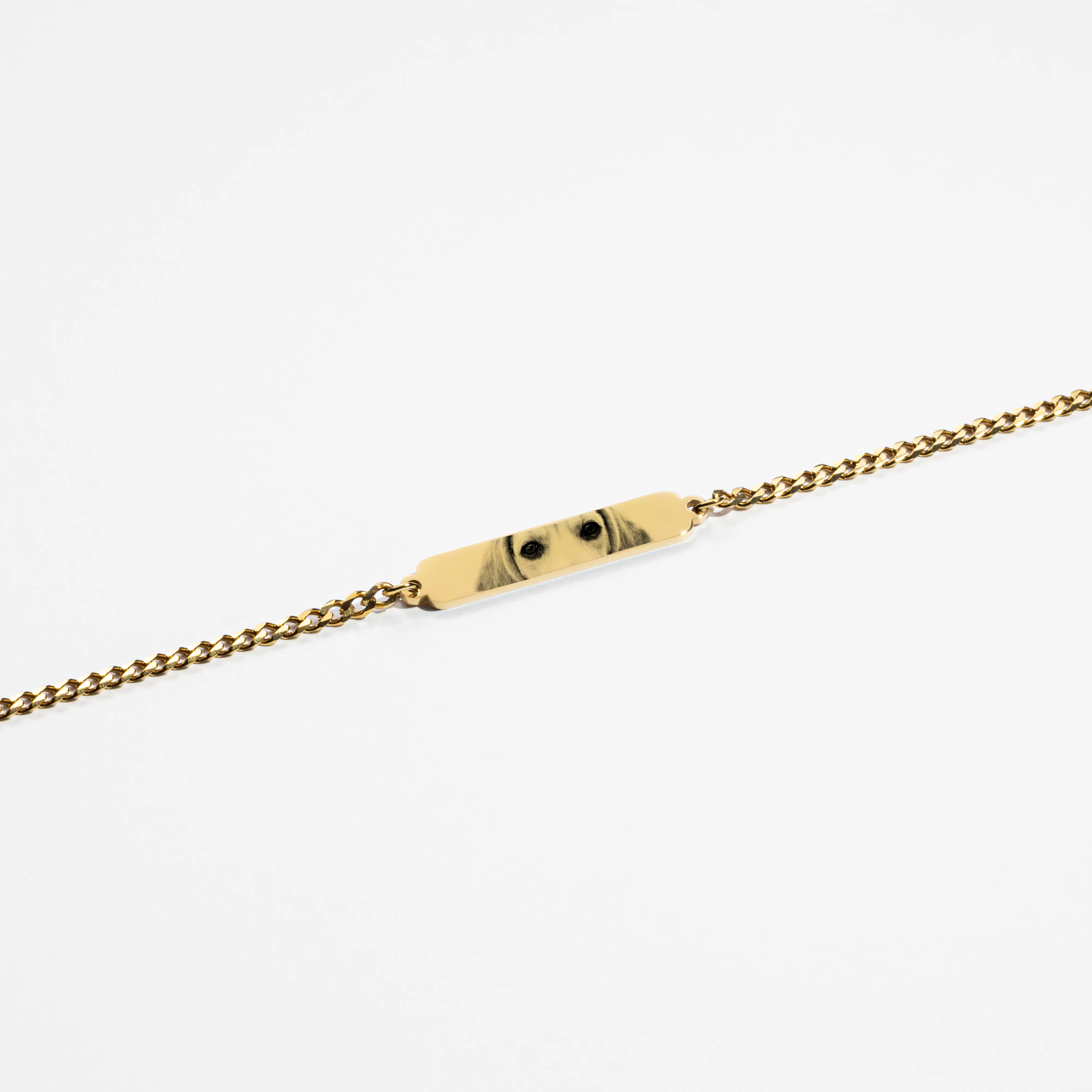 Custom Bracelet Eyes - Gold (pet) - Image 2