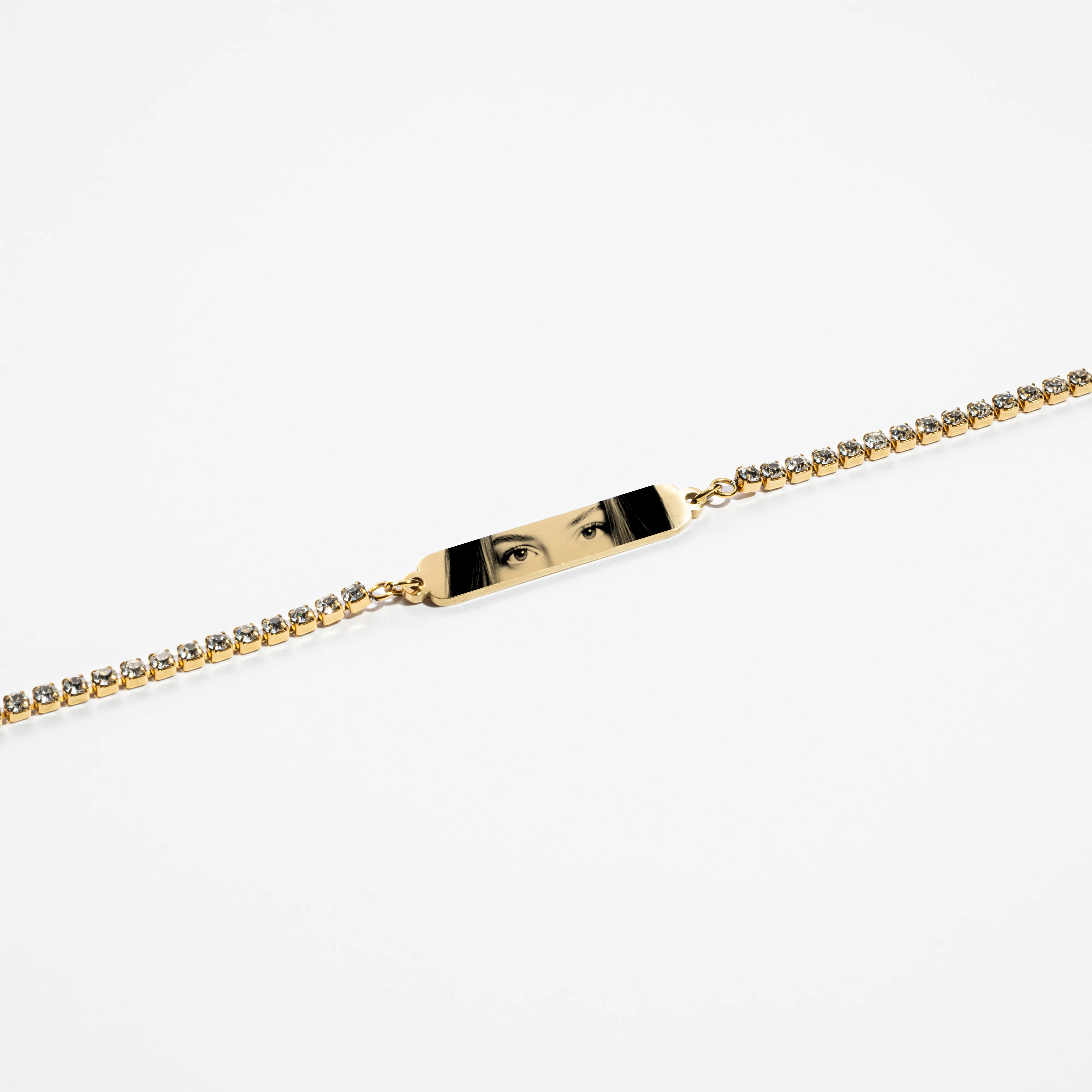 Custom Zicornia Bracelet - Eyes - Gold - Image 3