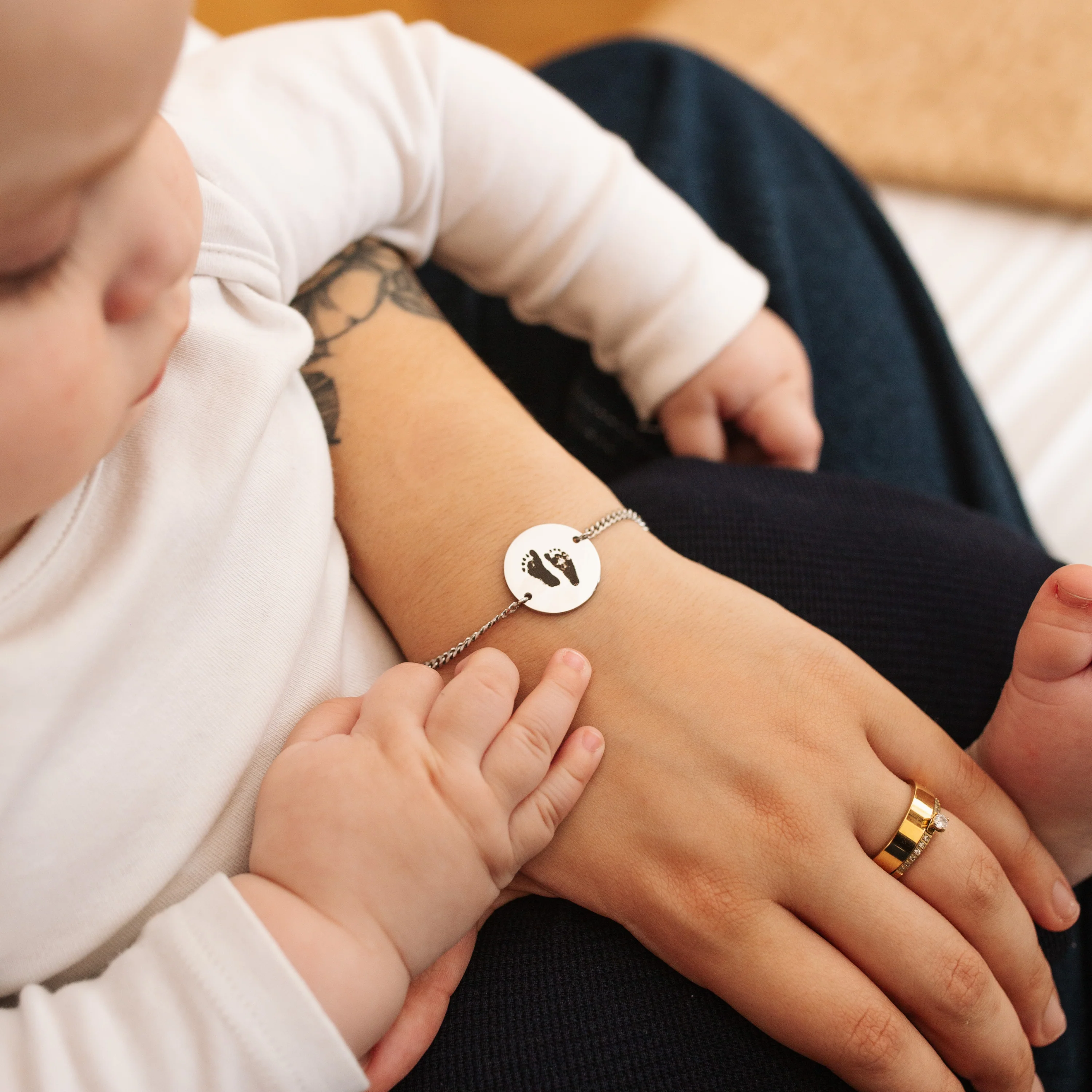 Custom Bracelet - Baby Footprint - Image 5
