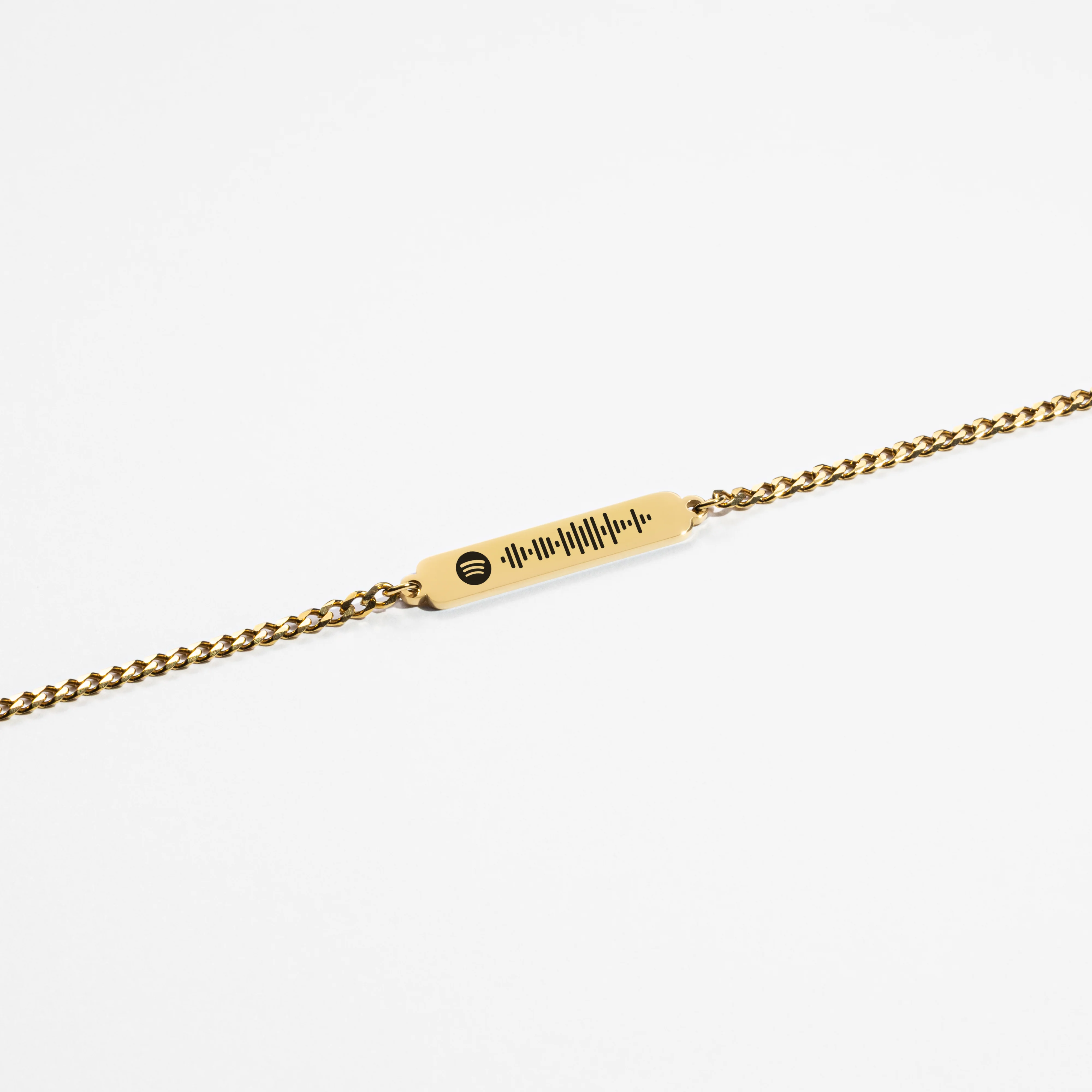 Custom Bracelet Spotify - Gold - Image 3