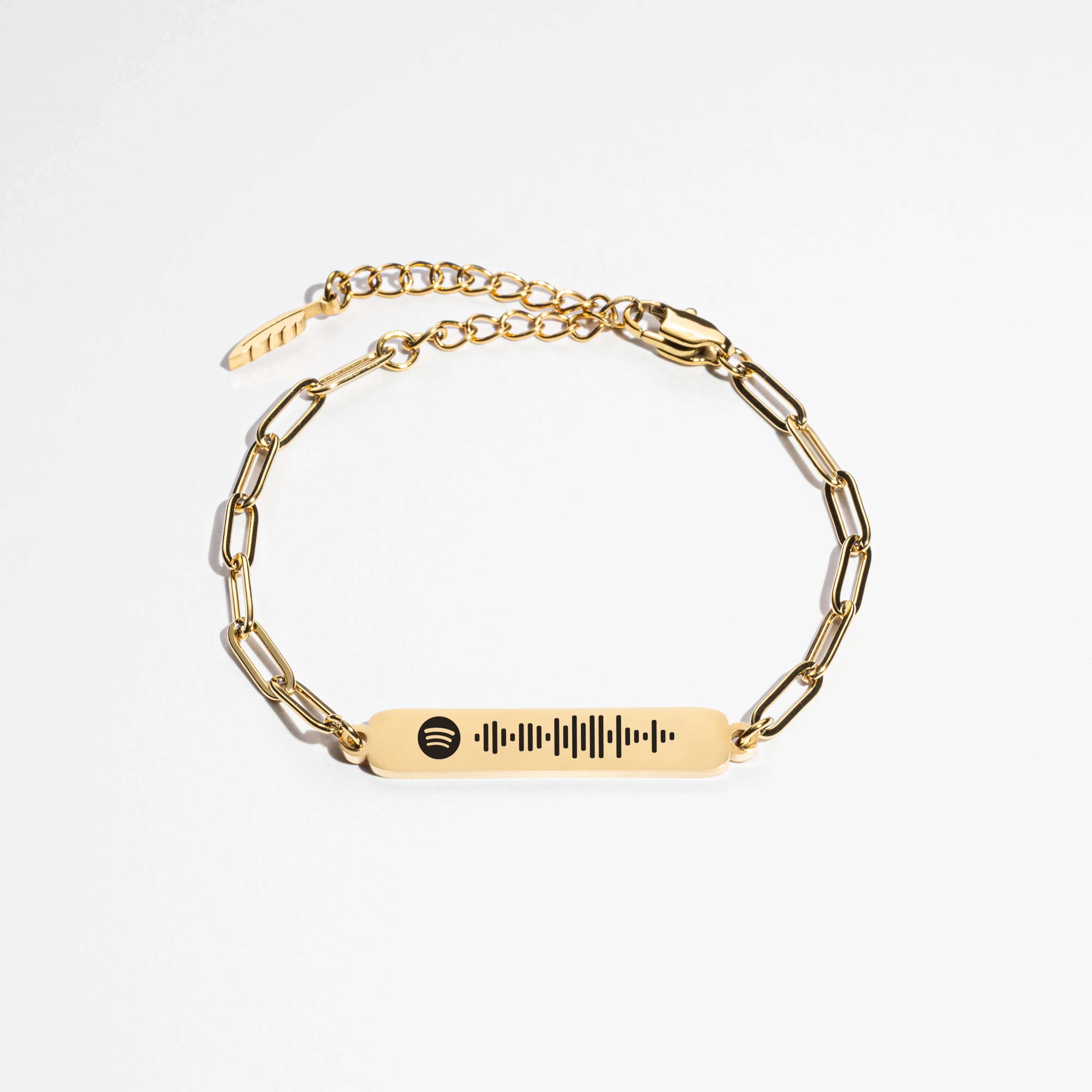 Custom Clip Bracelet - Spotify - Gold