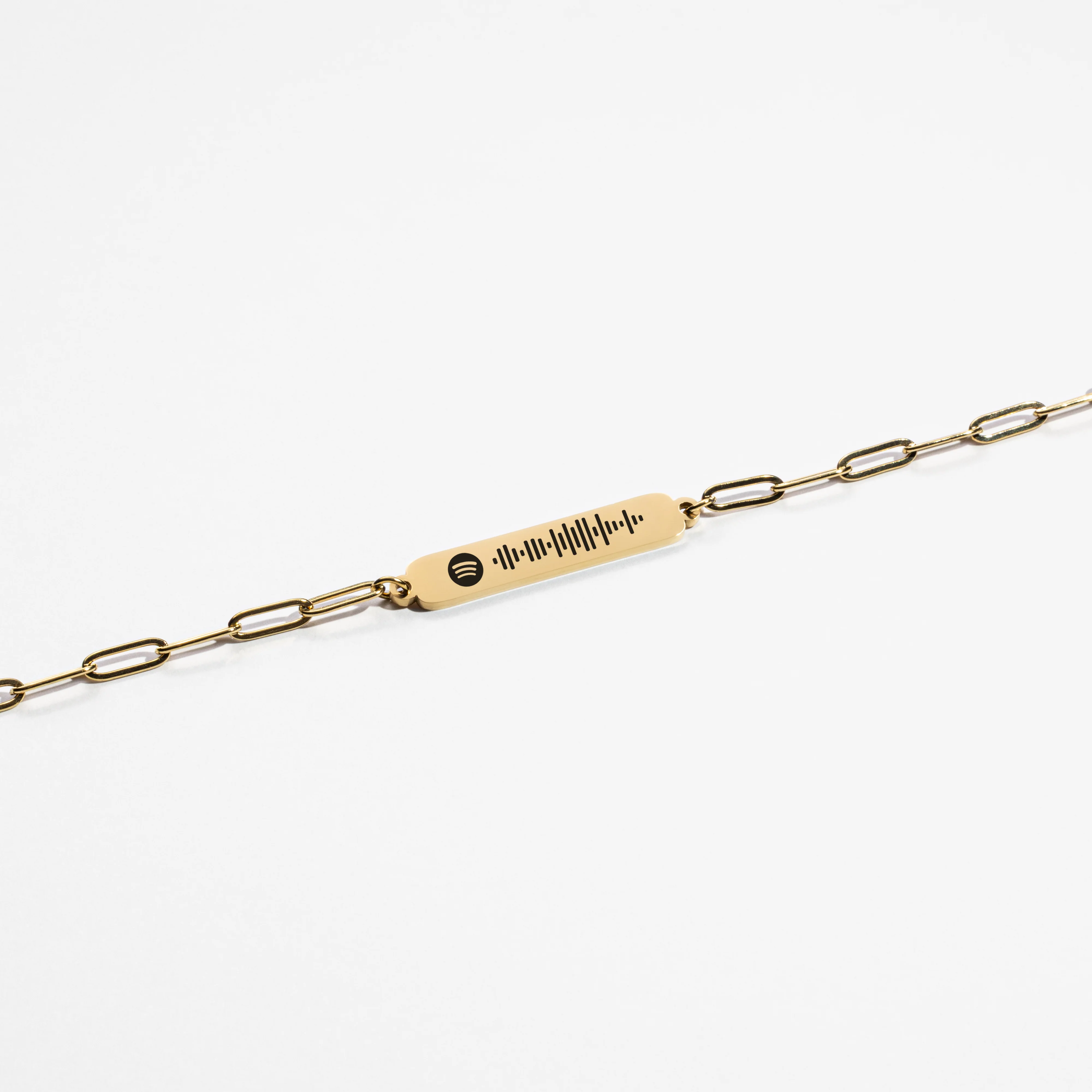 Custom Clip Bracelet - Spotify - Gold - Image 3