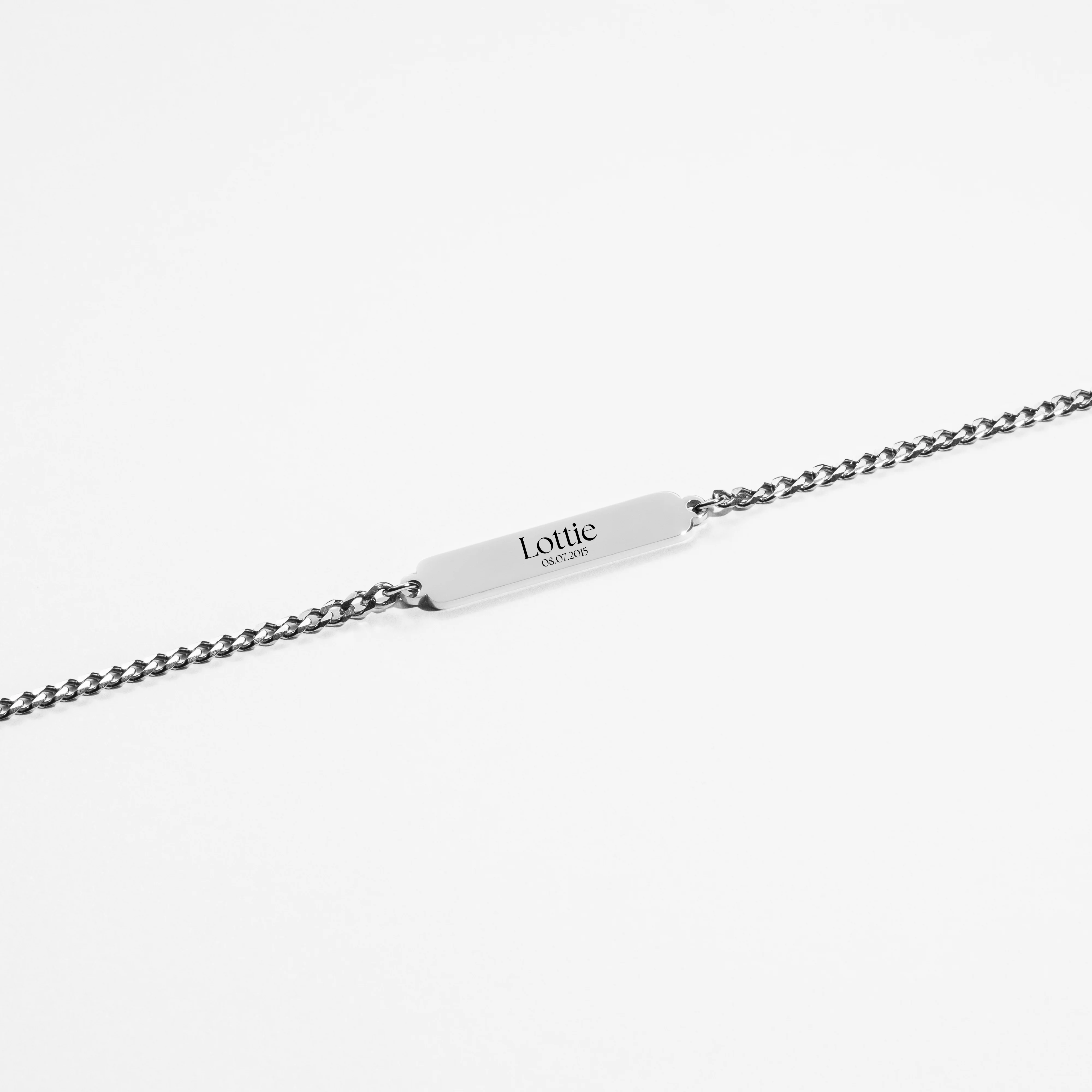 Custom Bracelet - Name & Date - Image 3