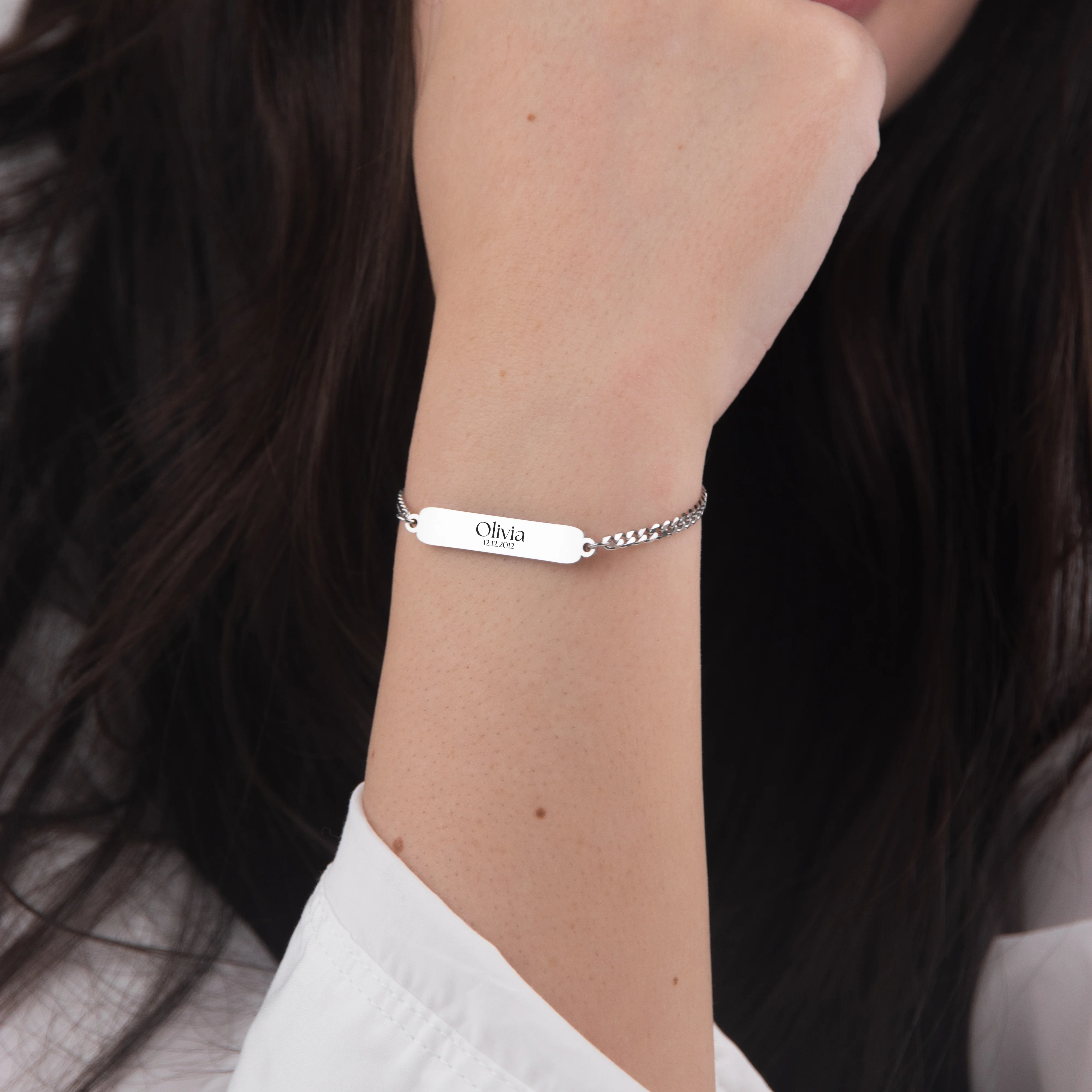 Custom Bracelet - Name & Date - Image 4