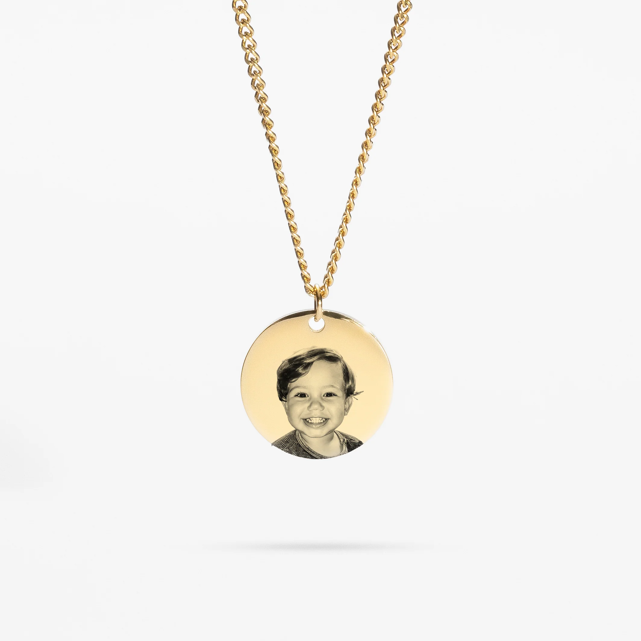 Custom Necklace Image - Gold (mom)