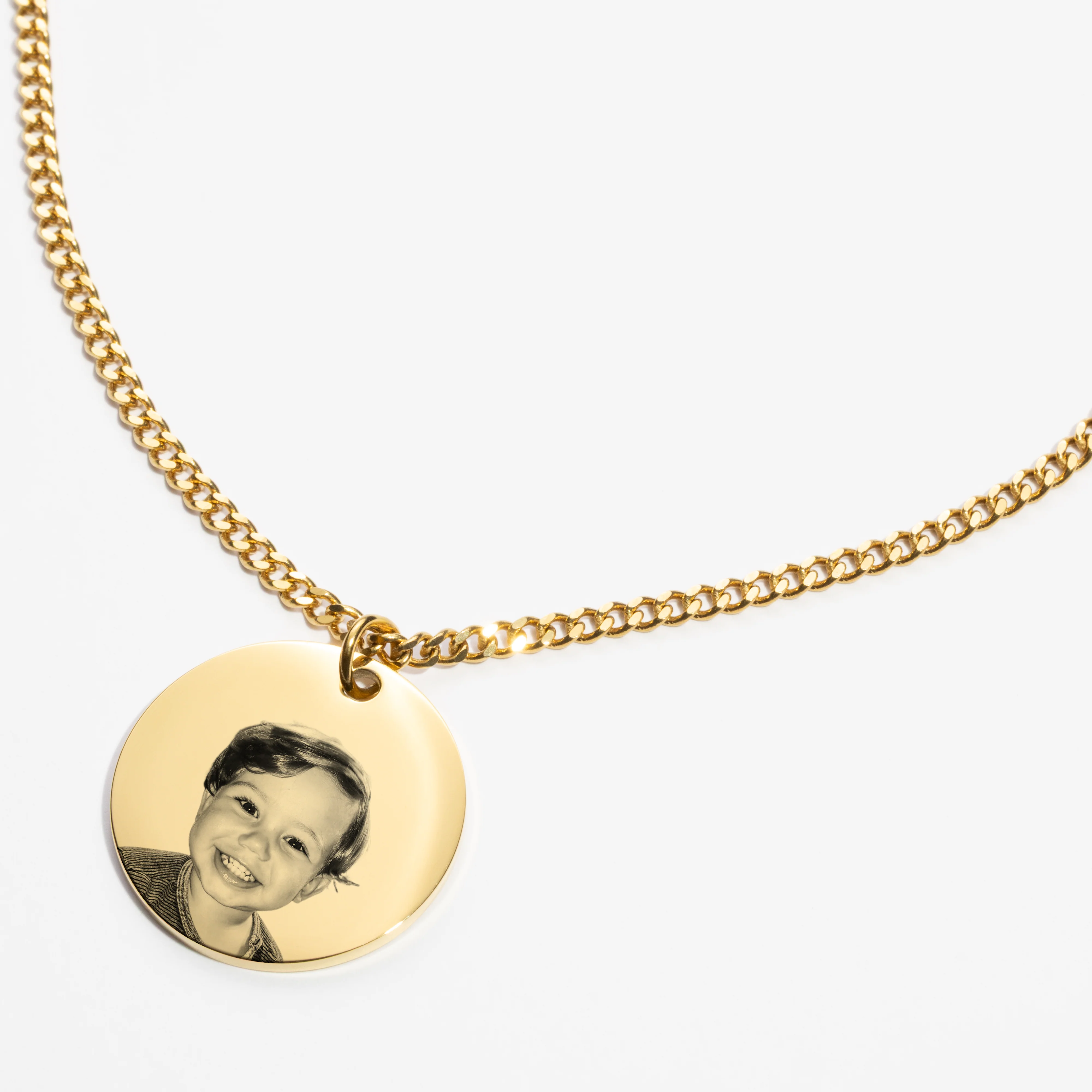 Custom Necklace Image - Gold (mom) - Image 2