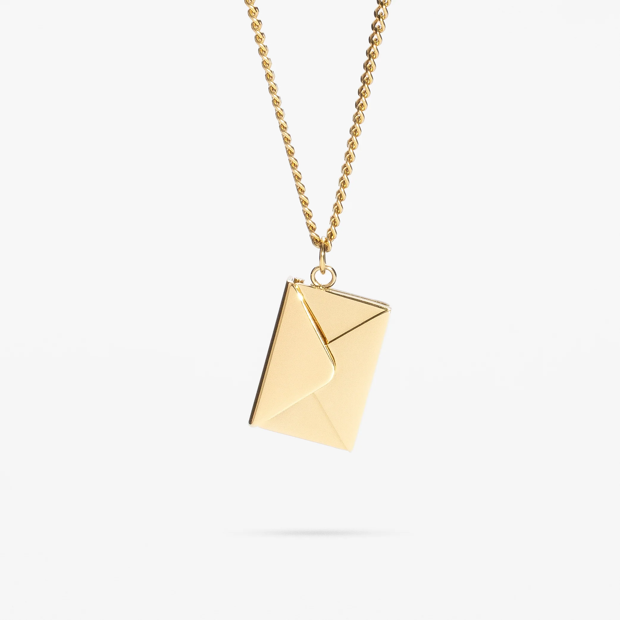 Custom Necklace Letter - Gold