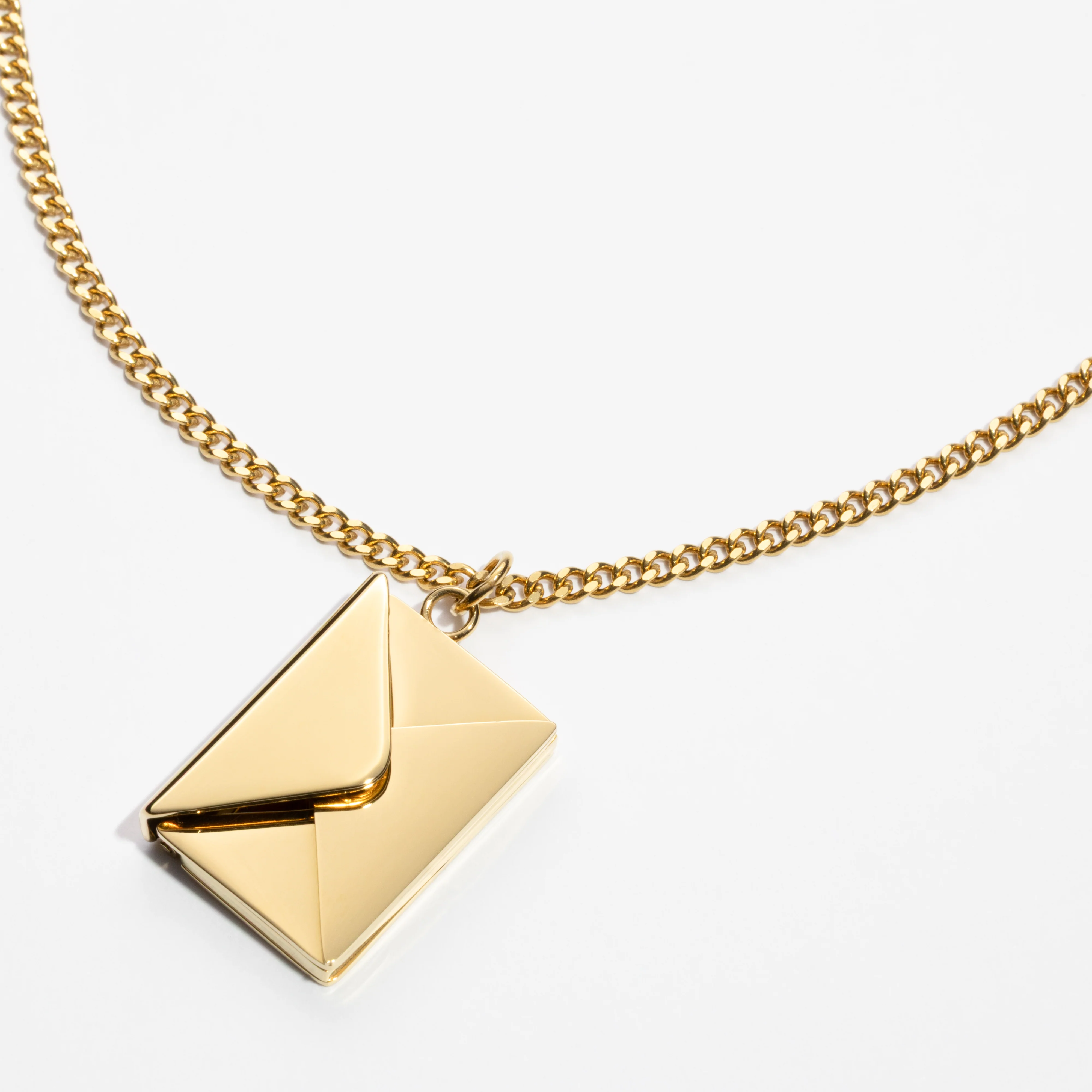 Custom Necklace Letter - Gold - Image 4