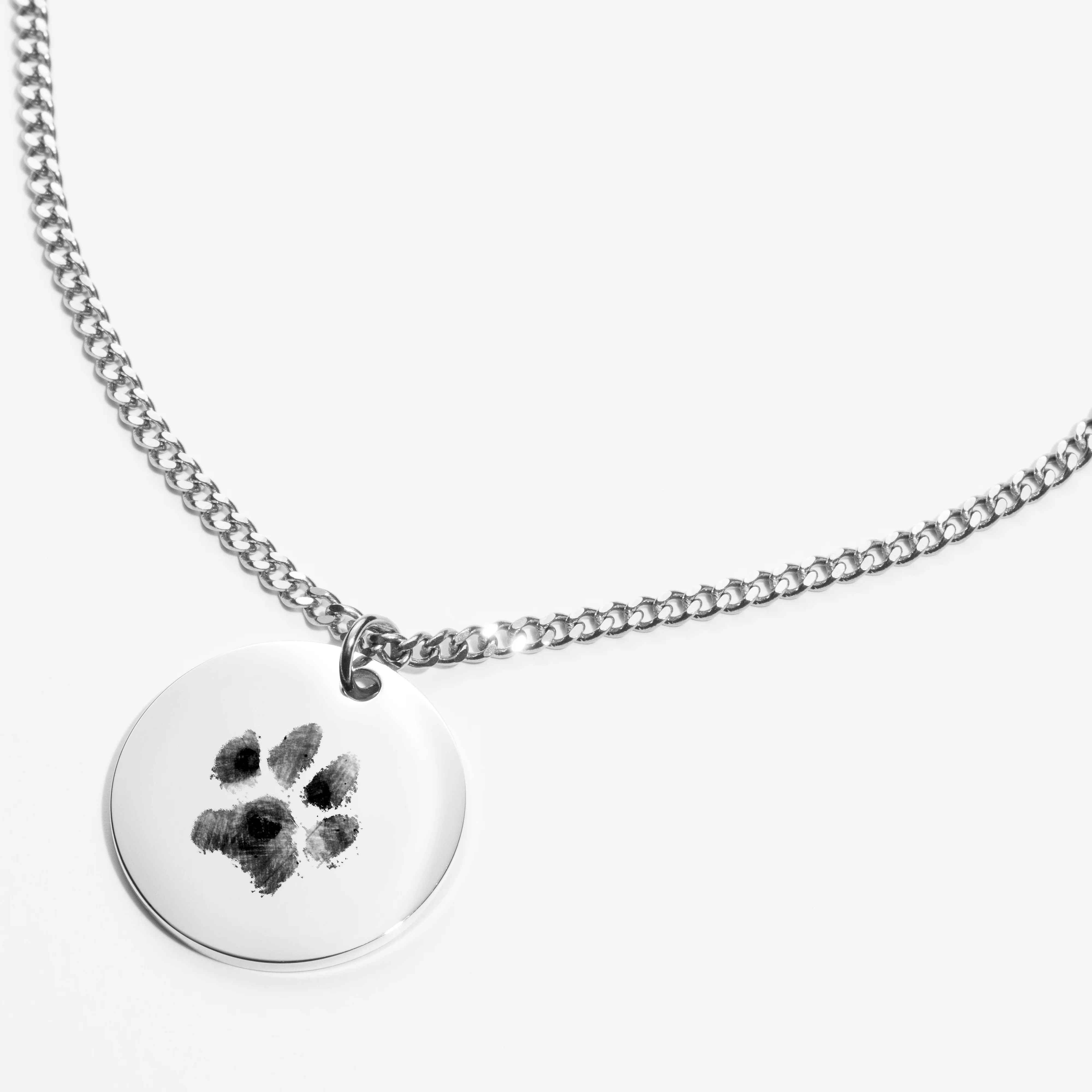 Custom Necklace - Pawprint - Image 2