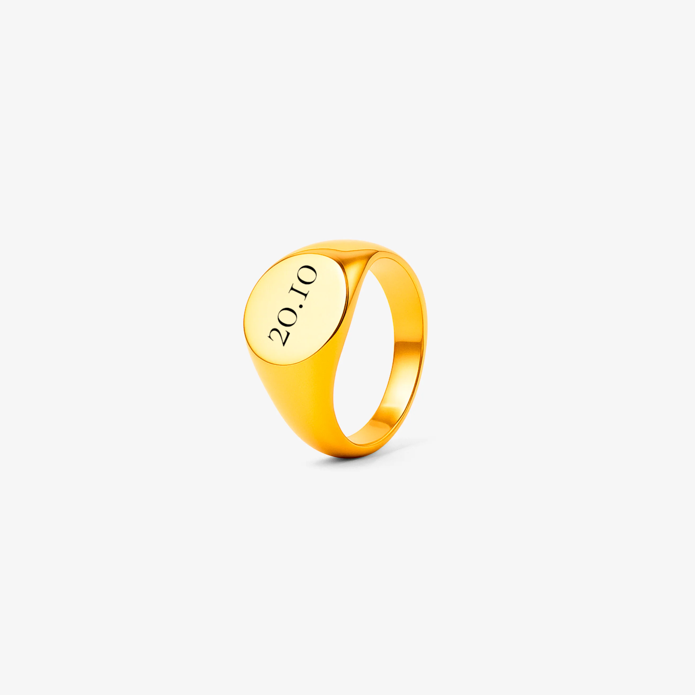 Custom Ring Date - Gold