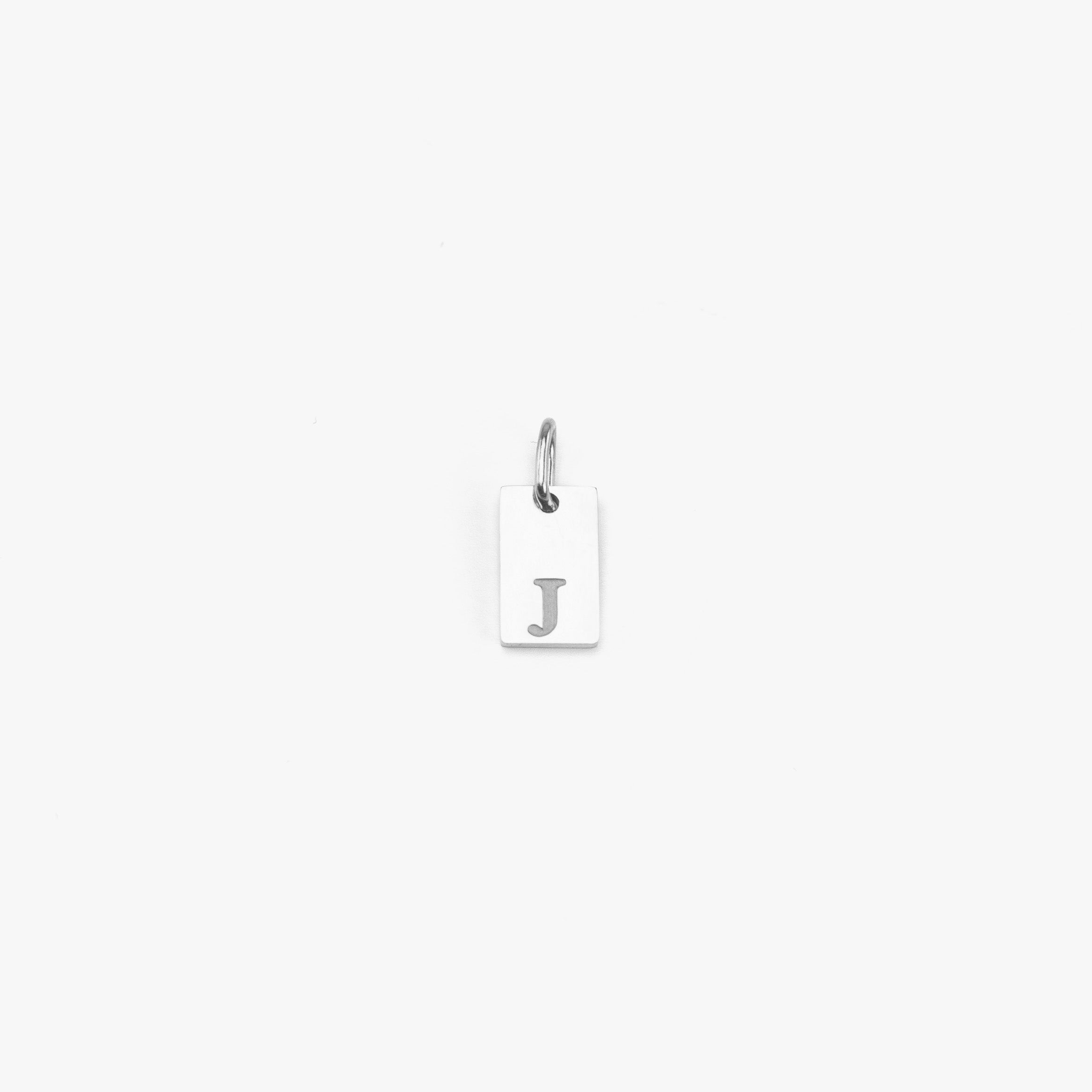 Initial Square - Silver - Image 11