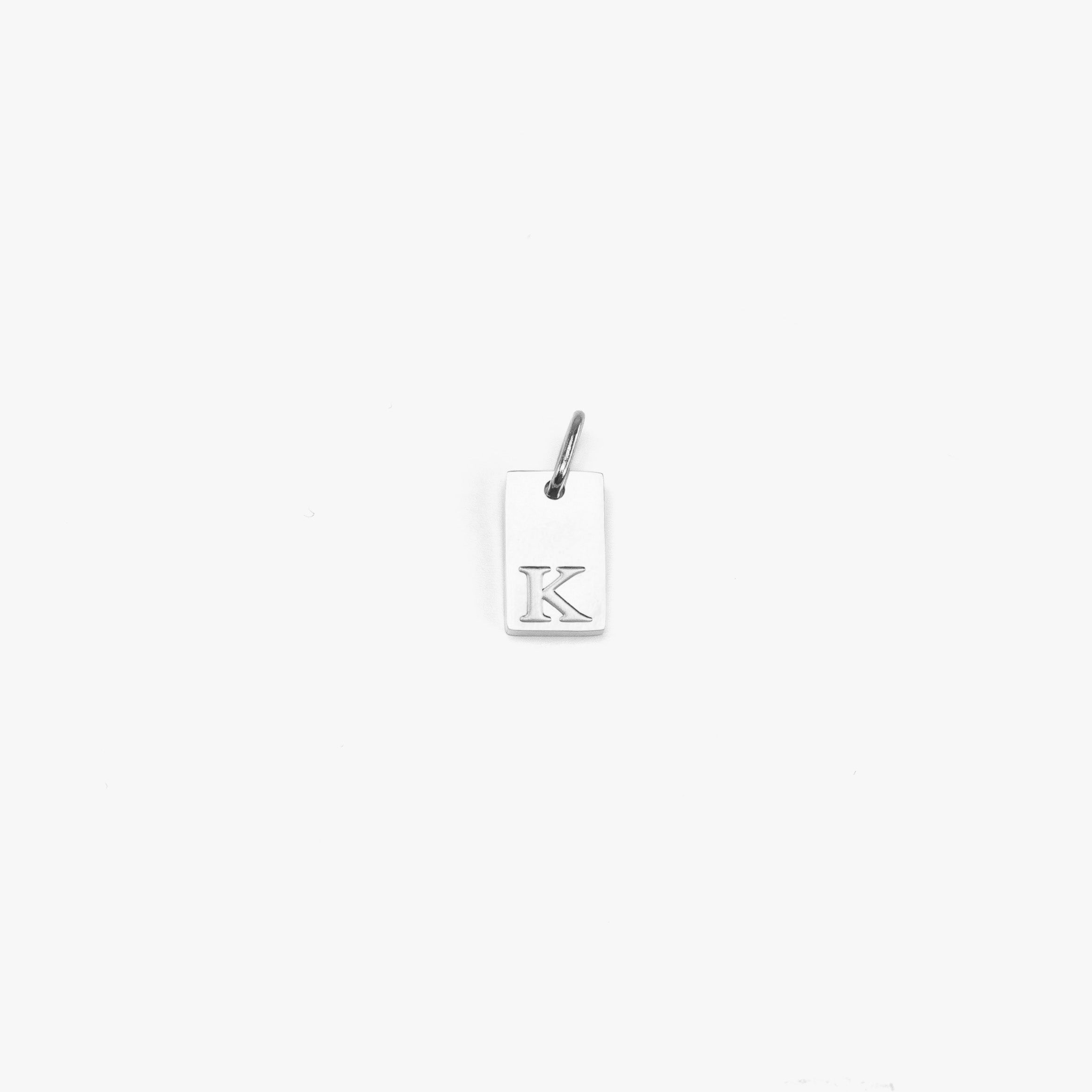 Initial Square - Silver - Image 12