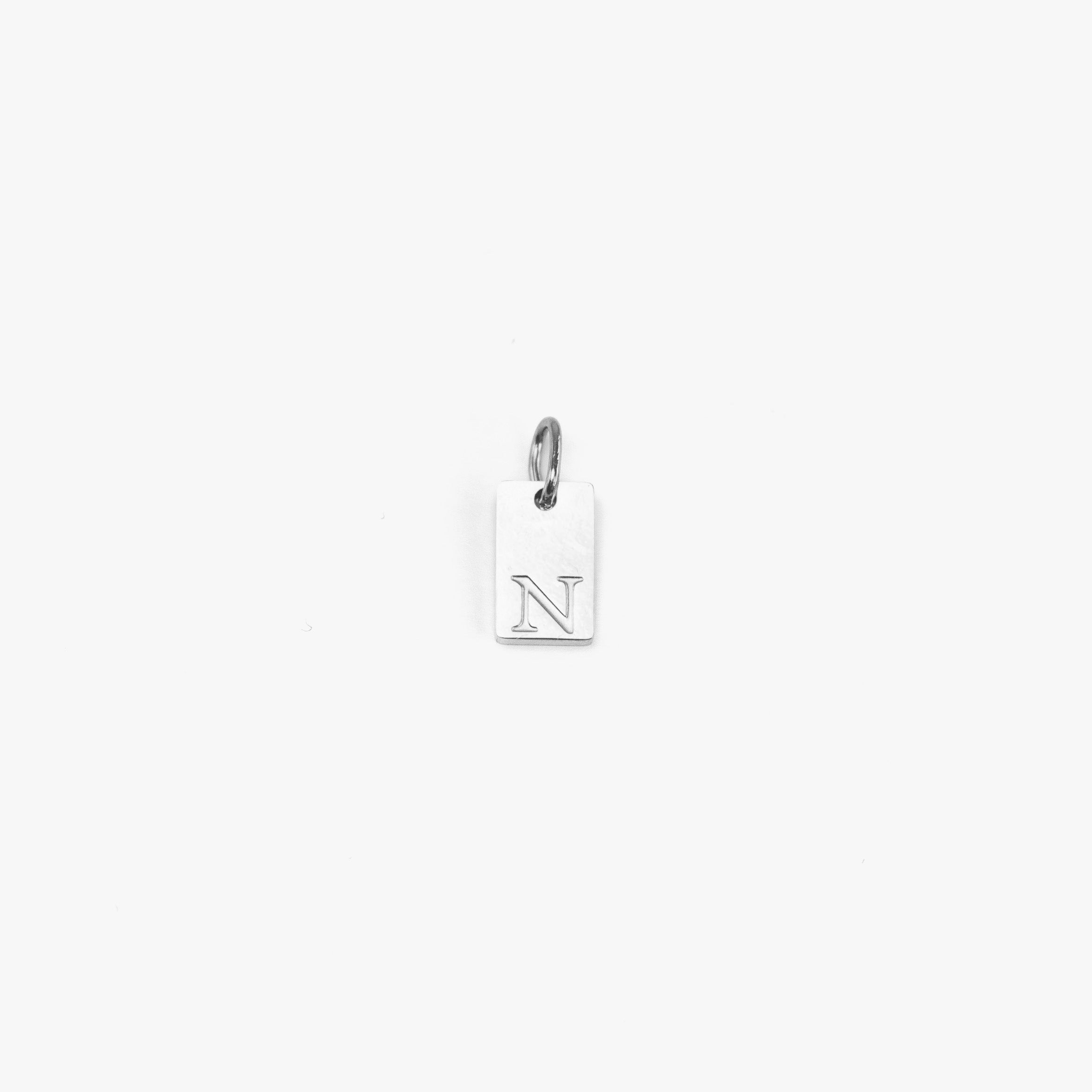 Initial Square - Silver - Image 15