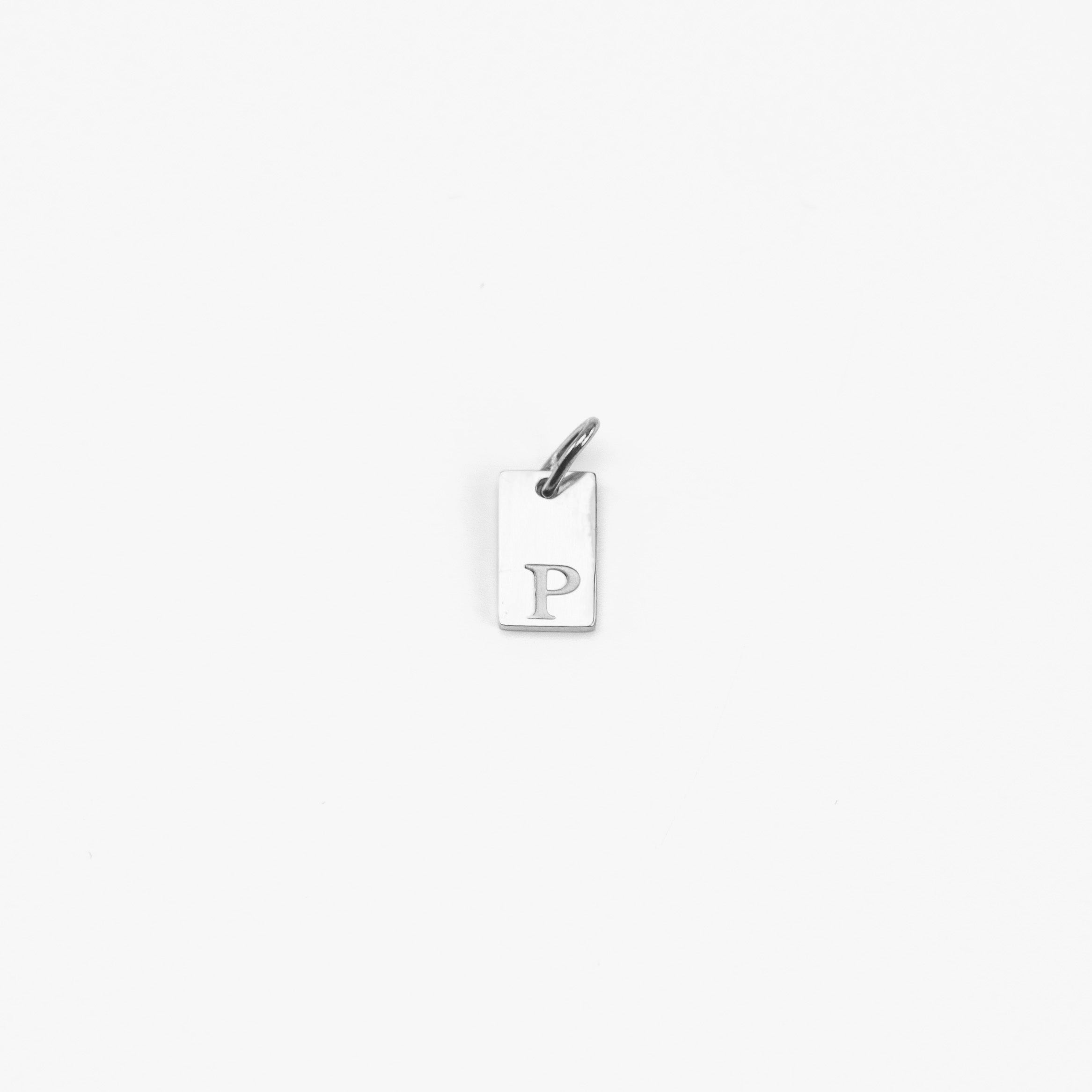 Initial Square - Silver - Image 17
