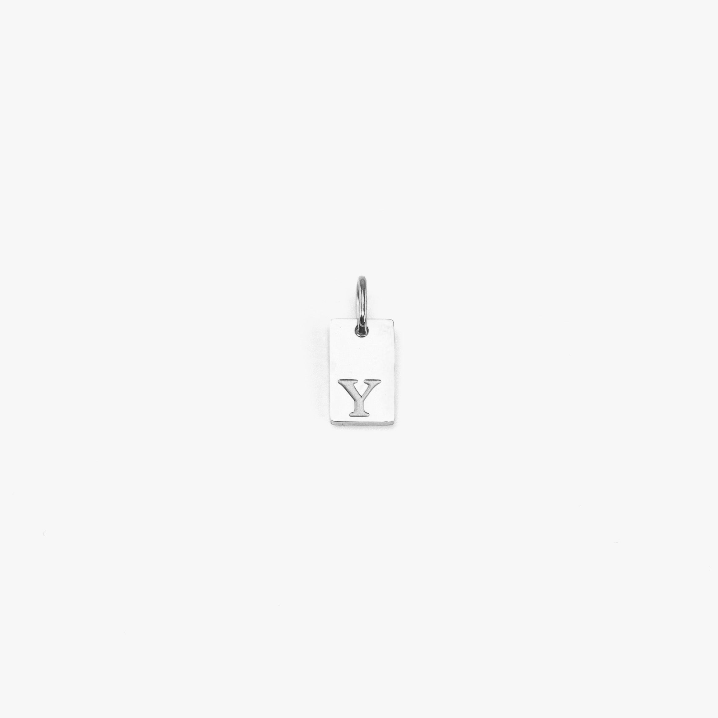 Initial Square - Silver - Image 24