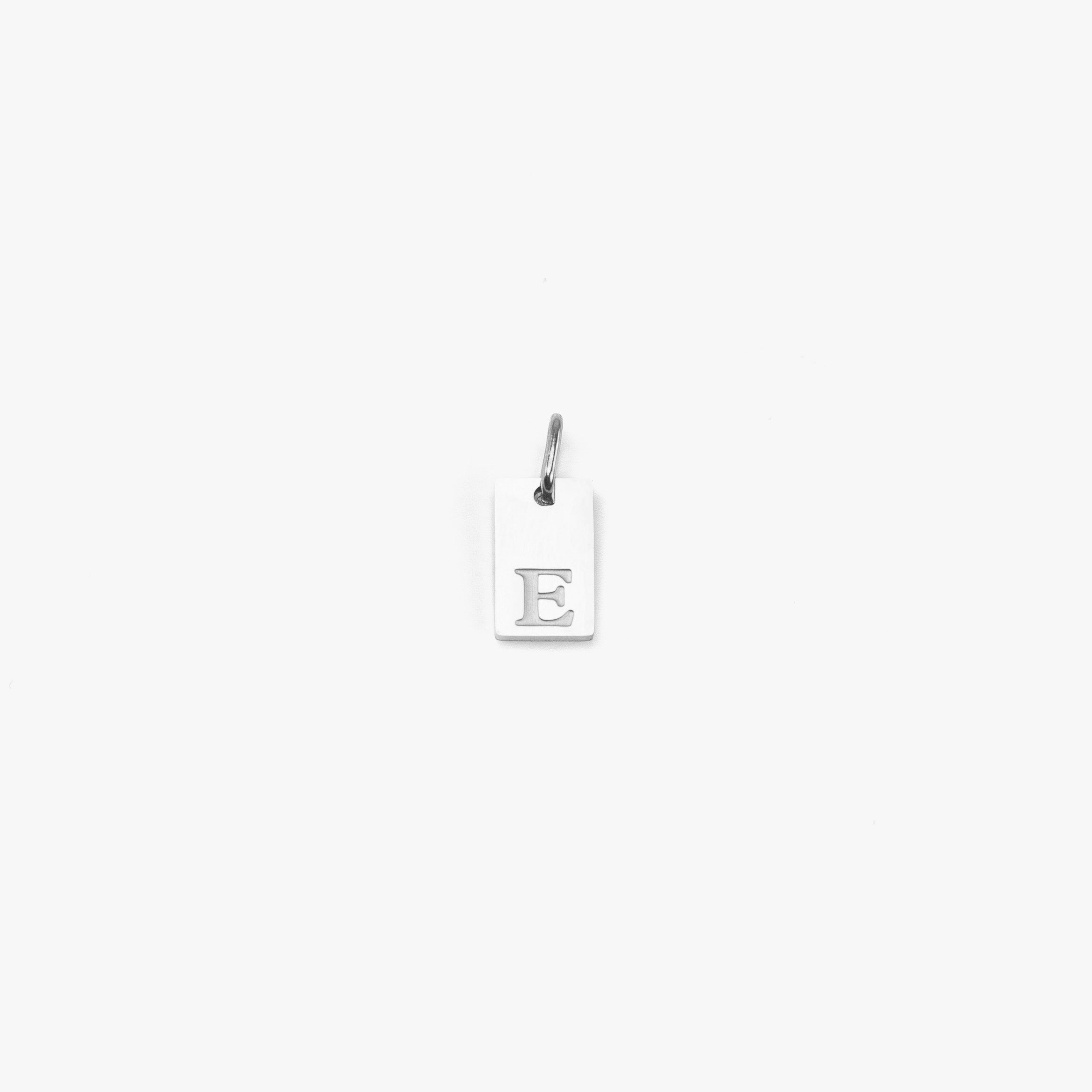 Initial Square - Silver - Image 6