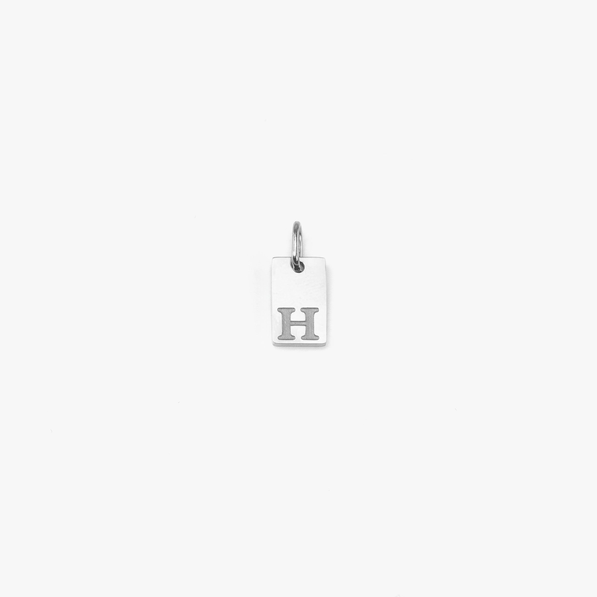 Initial Square - Silver - Image 9