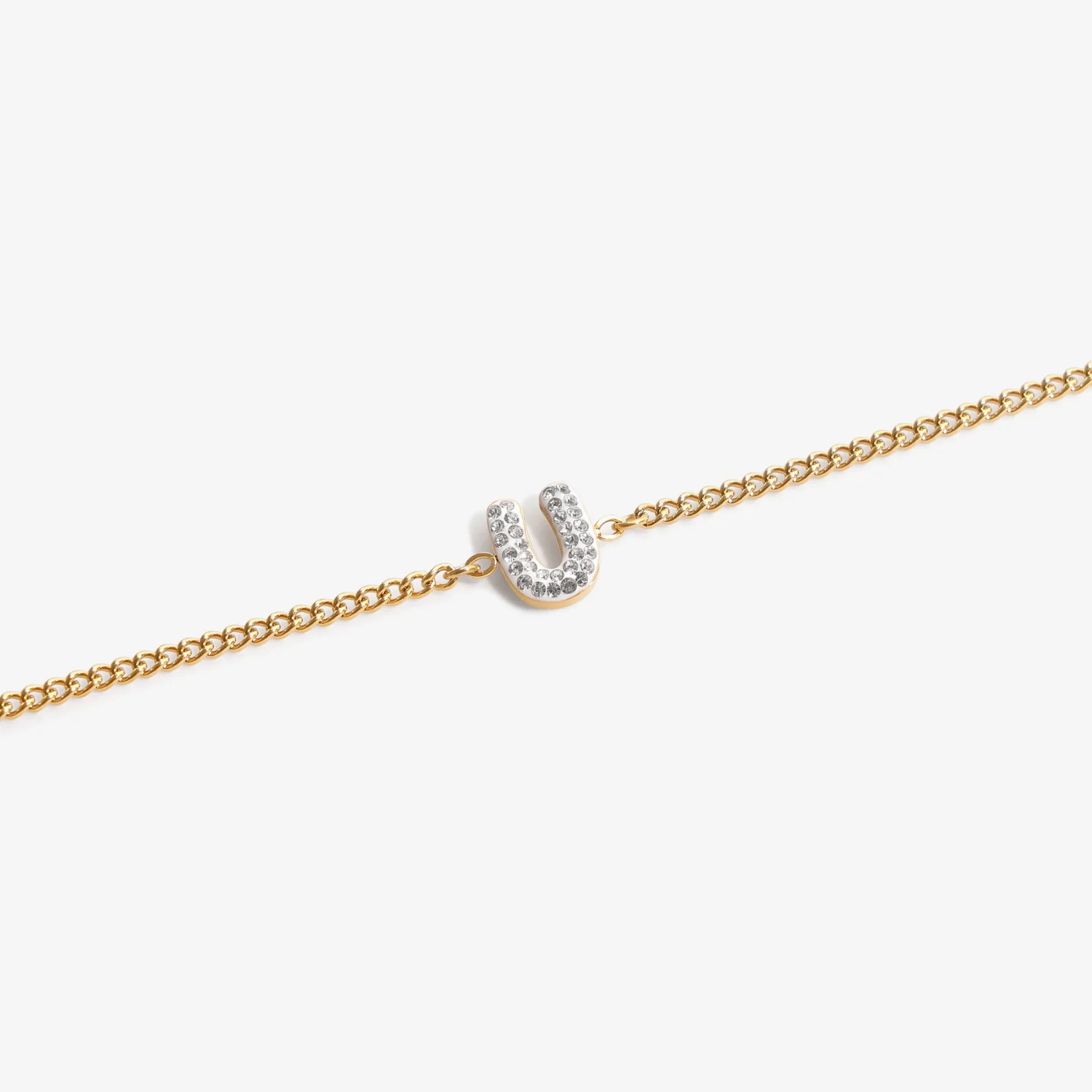 Initial U Zirconia Bracelet - Image 3