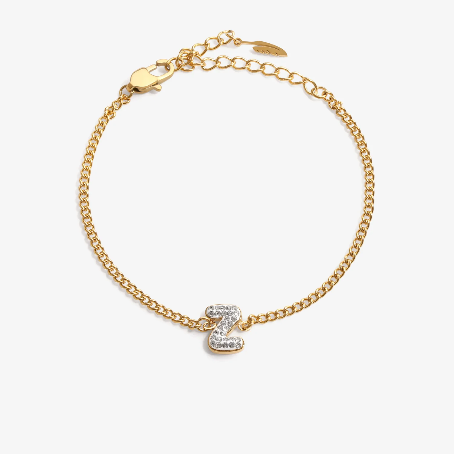 Initial Z Zirconia Bracelet