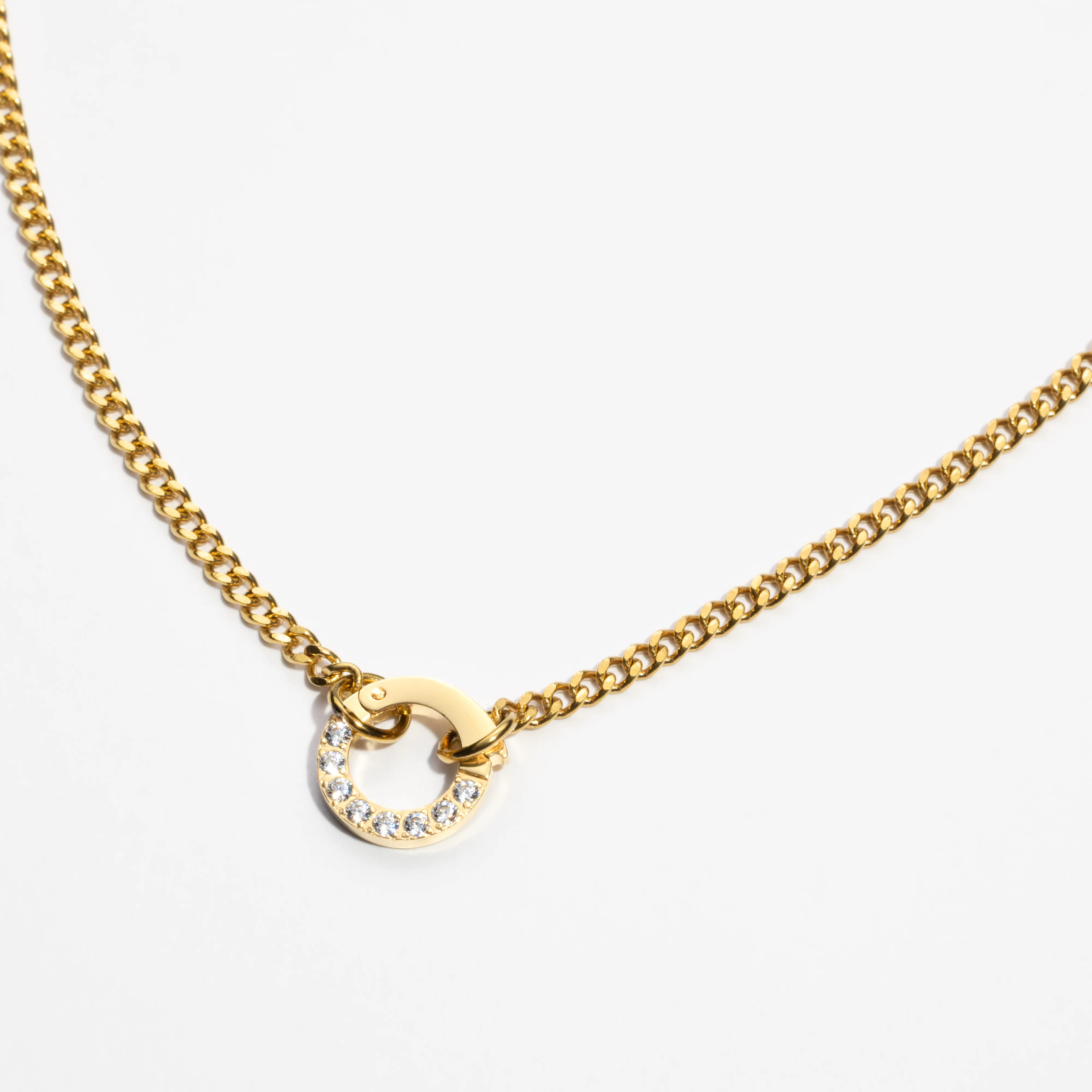 Necklace Click Charm - Gold - Image 3