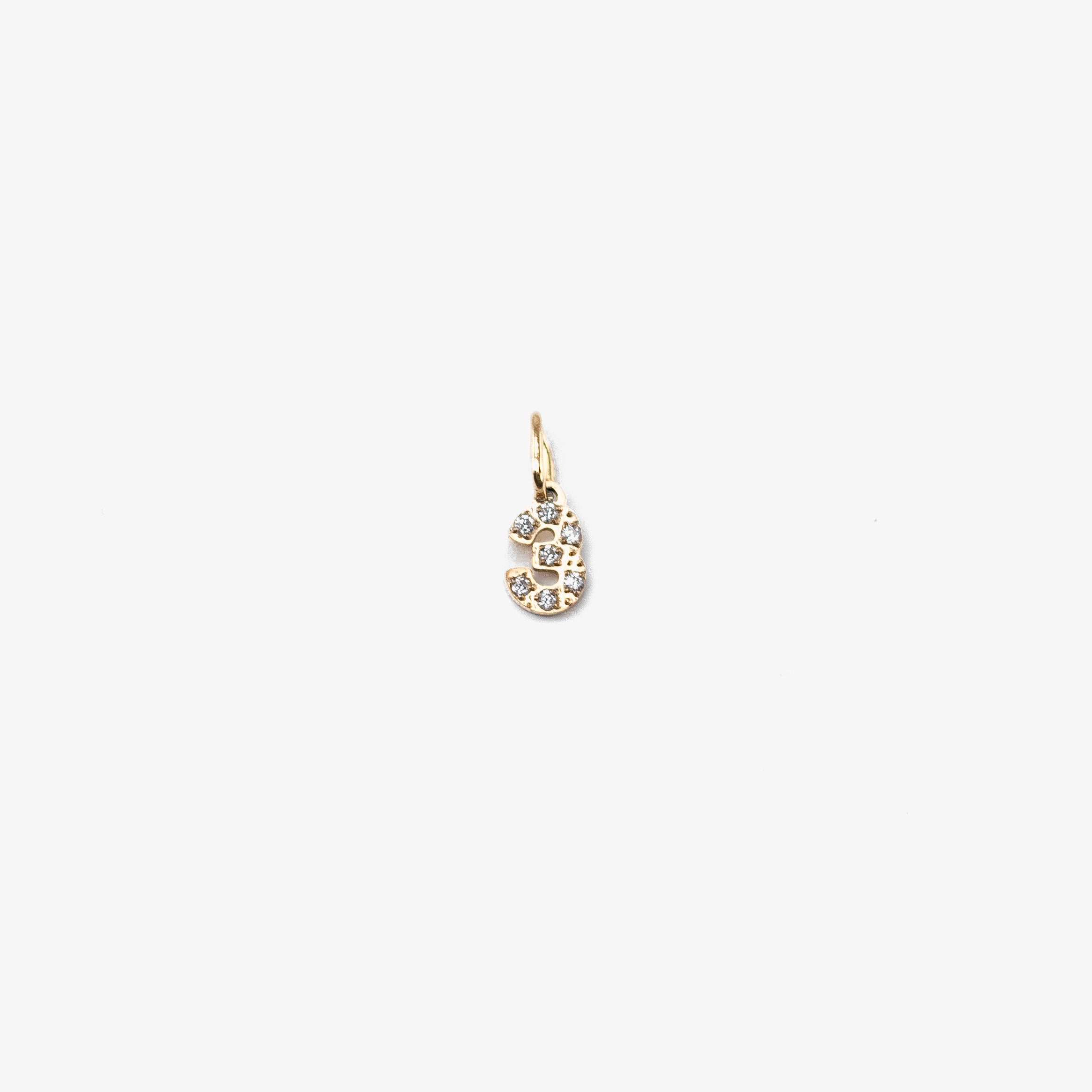 Number Zirconia - Gold - Image 3