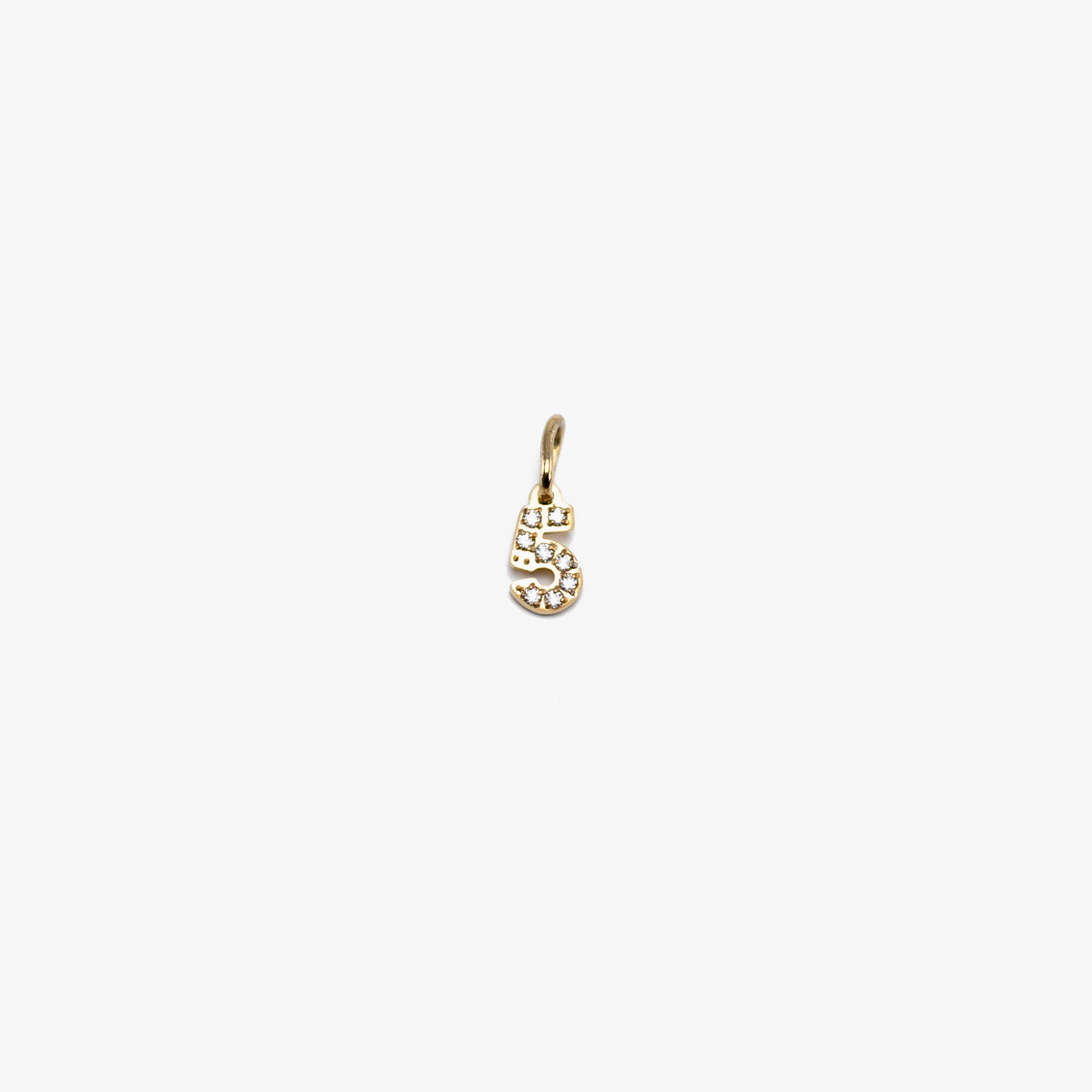 Number Zirconia - Gold - Image 5
