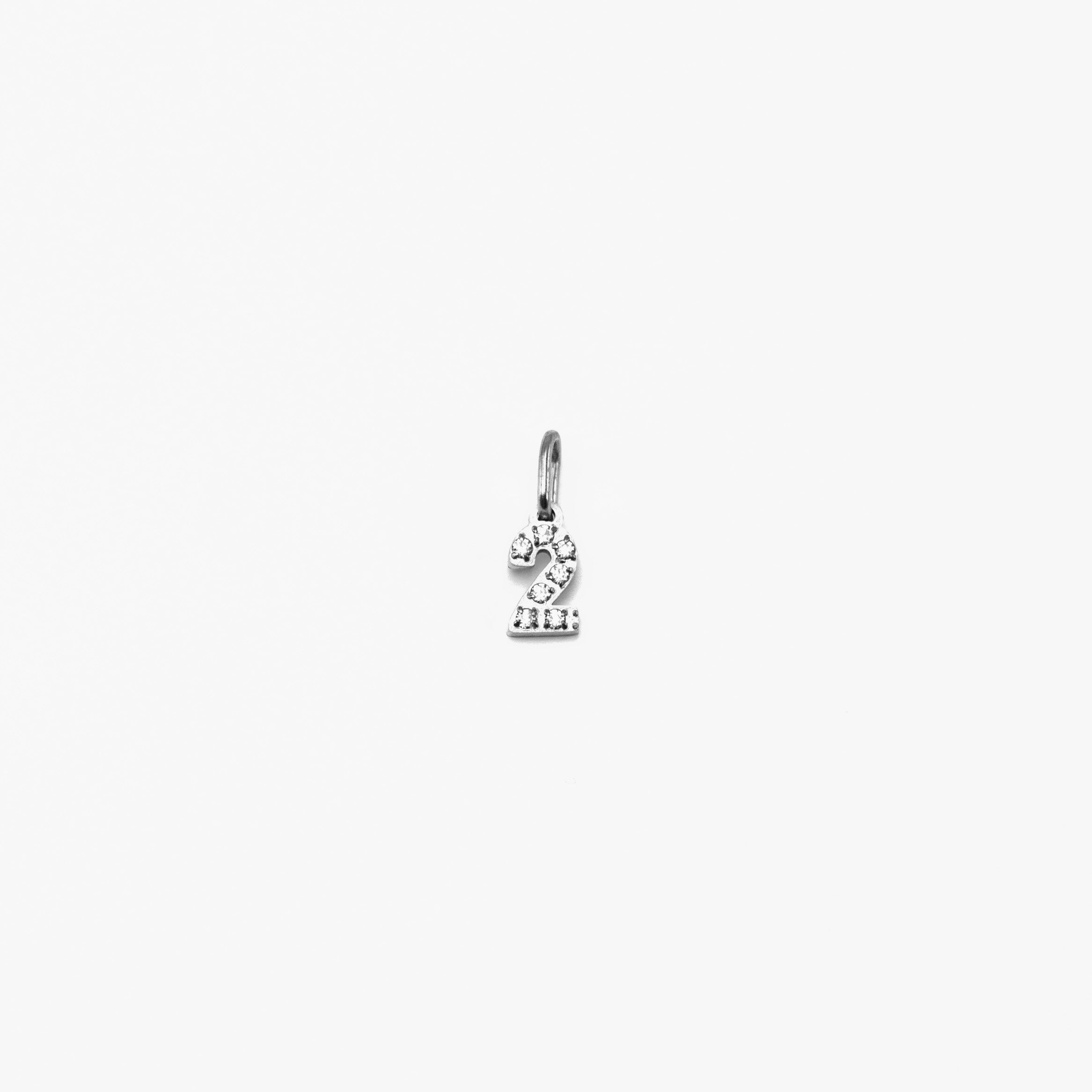 Number Zirconia - Silver - Image 2