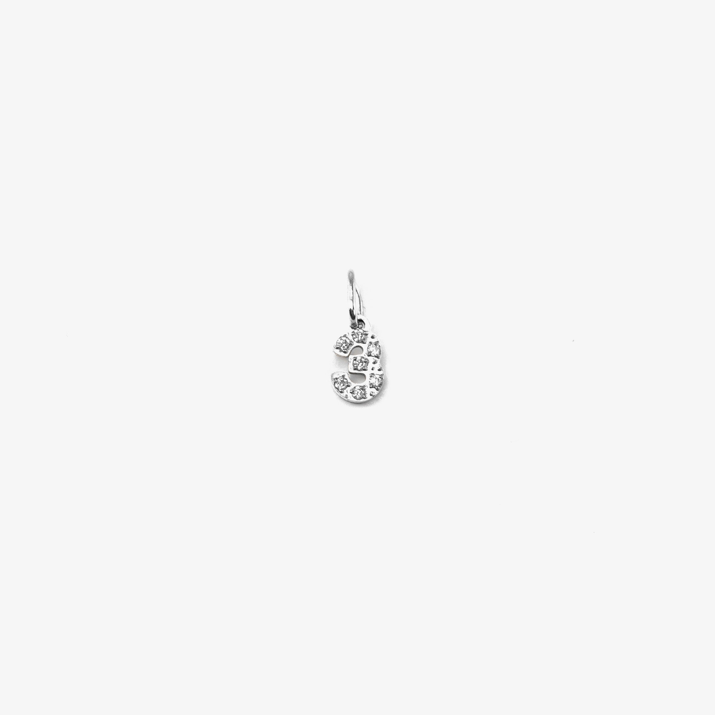 Number Zirconia - Silver - Image 3